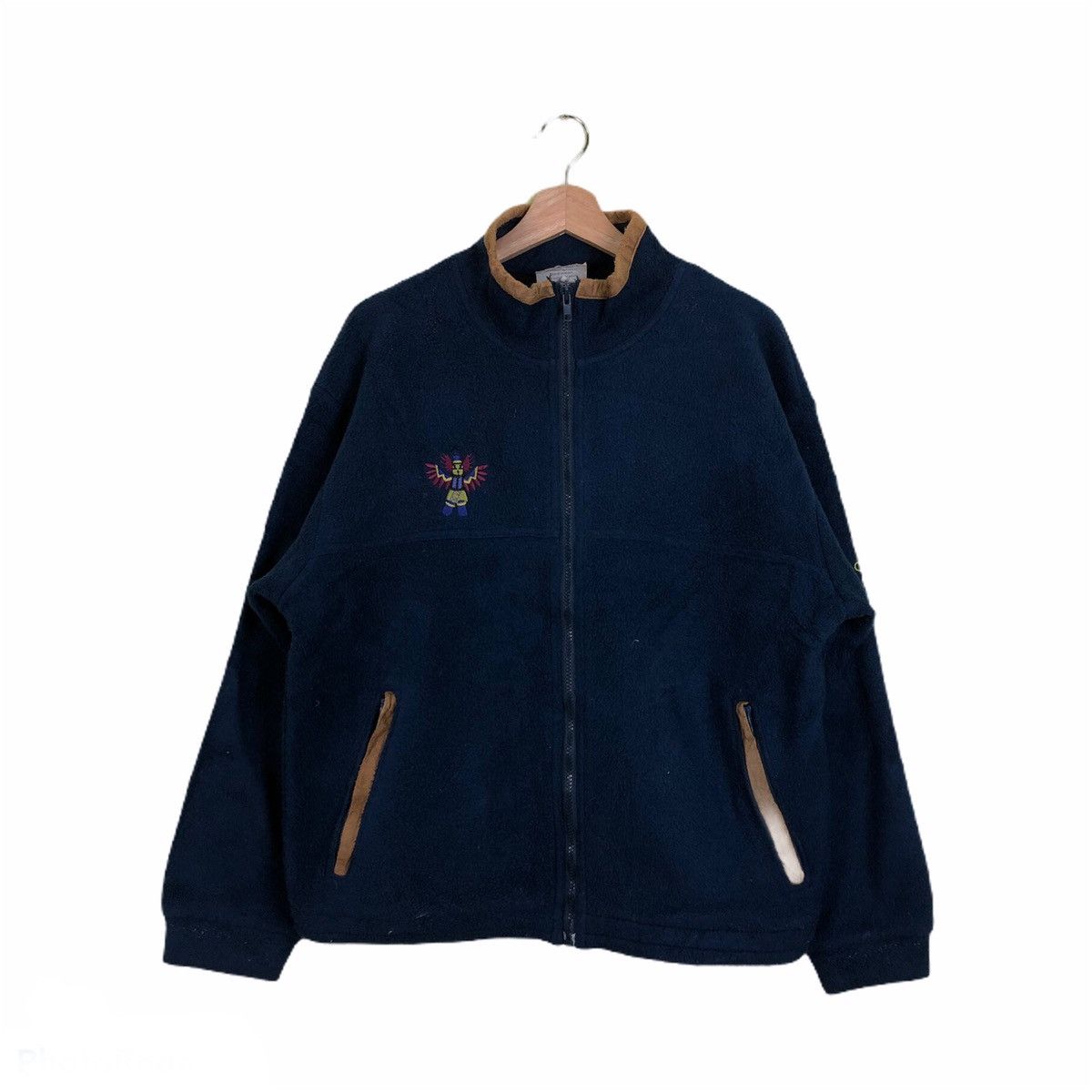 Japanese Brand Fleece Jacket Cigana Sportwear Zipper Size US M / EU 48-50 / 2 - 1 Thumbnail