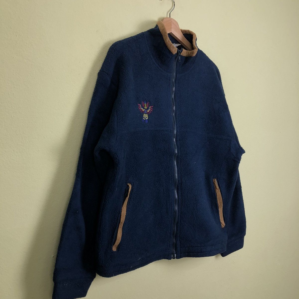 Japanese Brand Fleece Jacket Cigana Sportwear Zipper Size US M / EU 48-50 / 2 - 2 Thumbnail