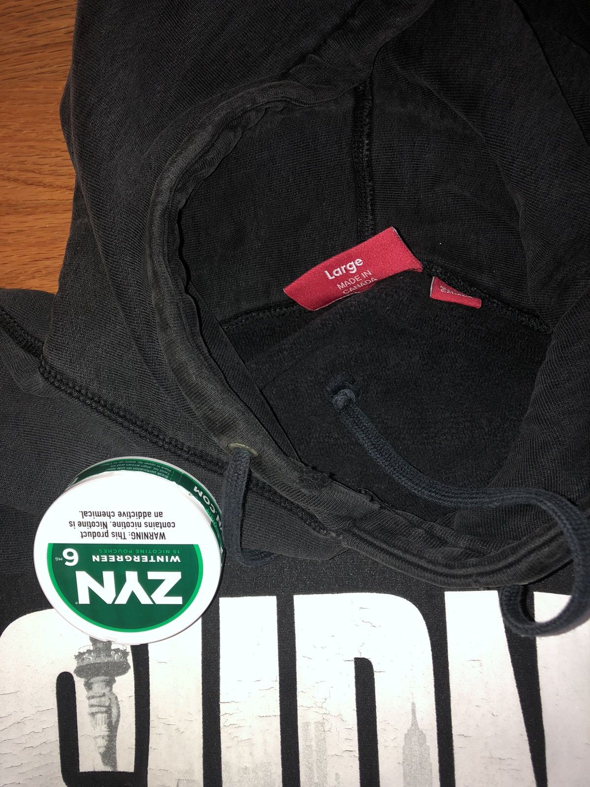 Supreme SUPNY (DKNY) Hoodie, FW10 Size US L / EU 52-54 / 3 - 3 Thumbnail