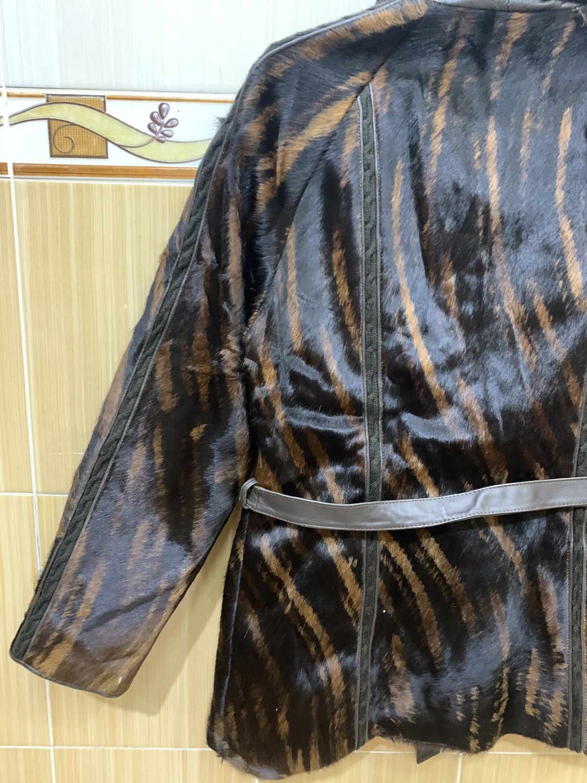 Handmade Animal skin Custom made with hand stitch jacket nice design Size US M / EU 48-50 / 2 - 9 Thumbnail