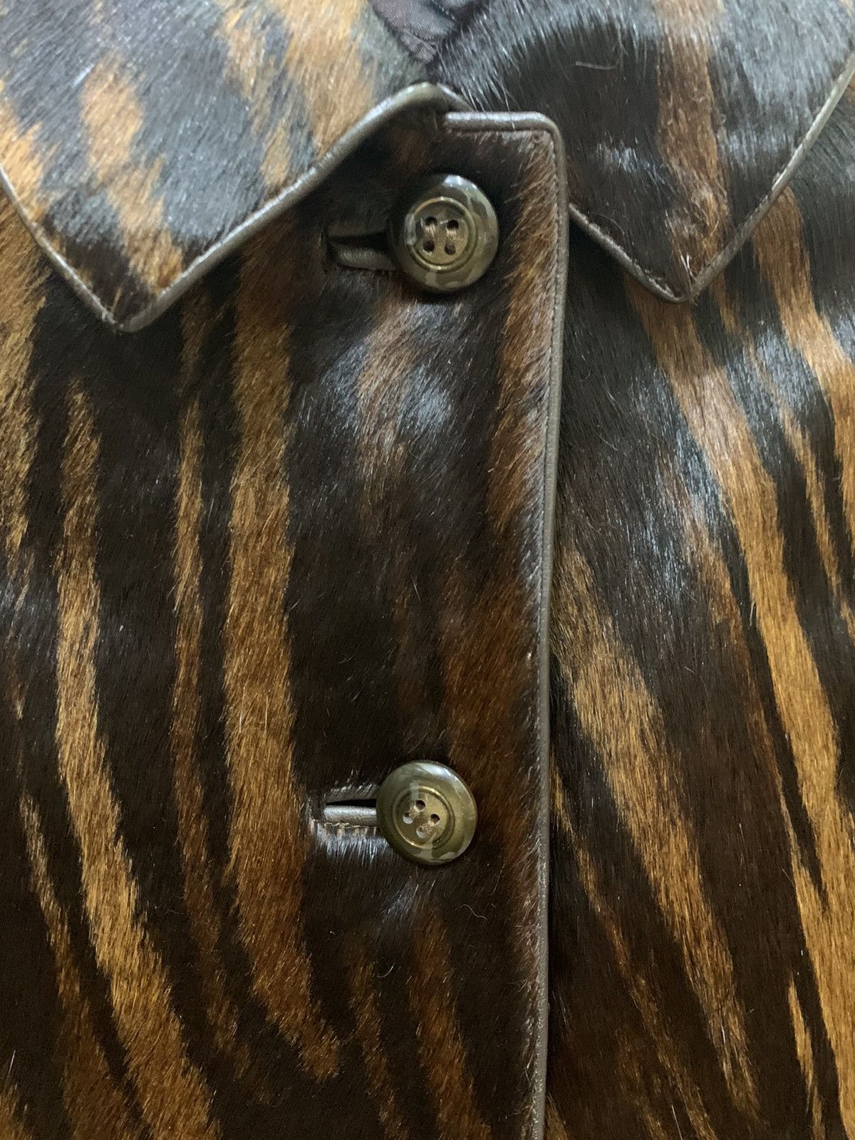 Handmade Animal skin Custom made with hand stitch jacket nice design Size US M / EU 48-50 / 2 - 8 Thumbnail