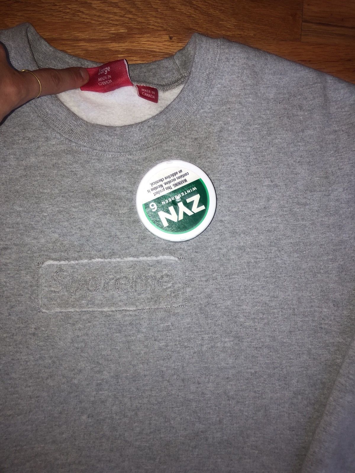 Supreme Cutout Box Logo Size US L / EU 52-54 / 3 - 3 Thumbnail