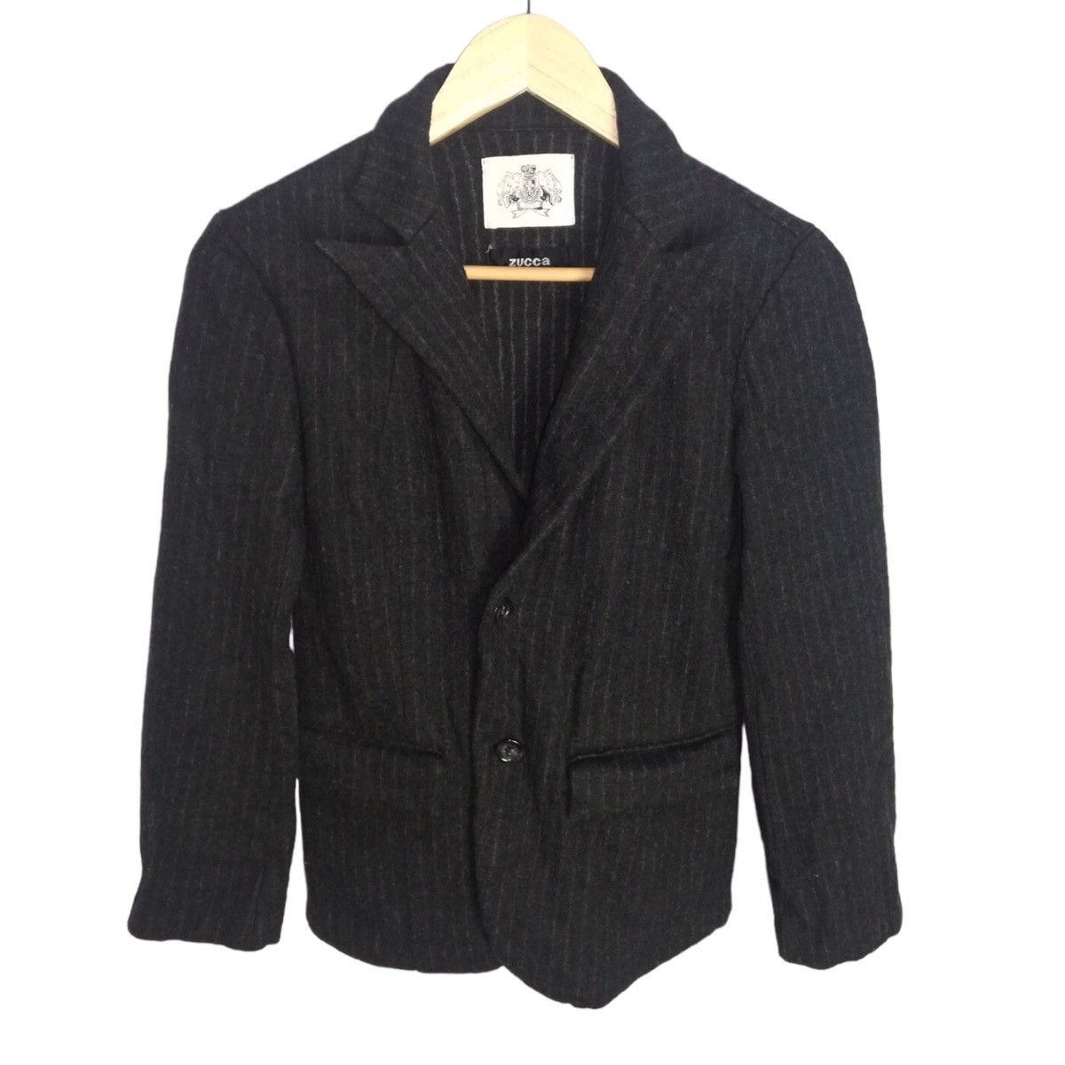 CABANE de ZUCCa × Issey Miyake japanese brand zucca wool button down Size S / US 4 / IT 40 - 1 Thumbnail