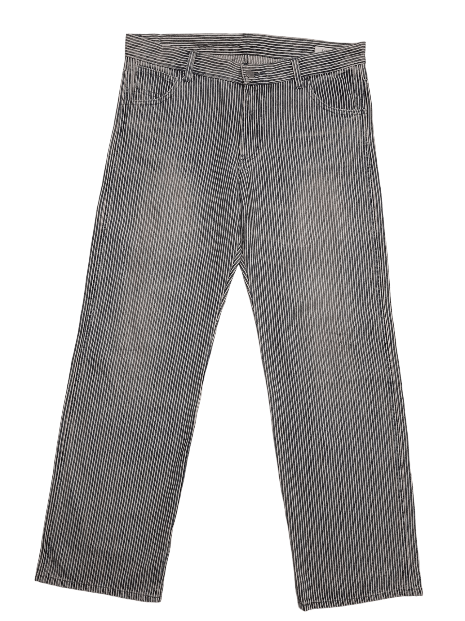 Designer Ne Ce Sa Hickory Stripe Denim (E964) Size US 35 - 4 Thumbnail