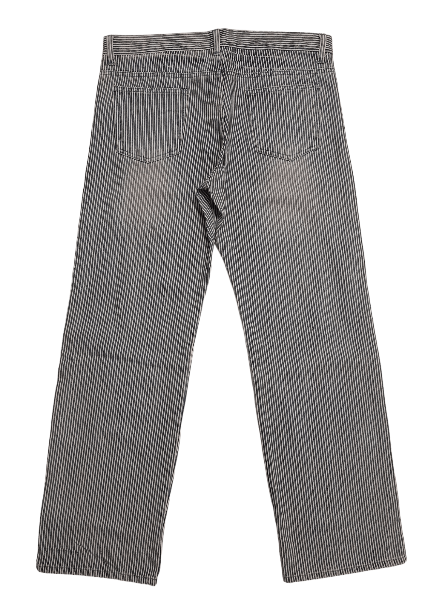 Designer Ne Ce Sa Hickory Stripe Denim (E964) Size US 35 - 1 Thumbnail