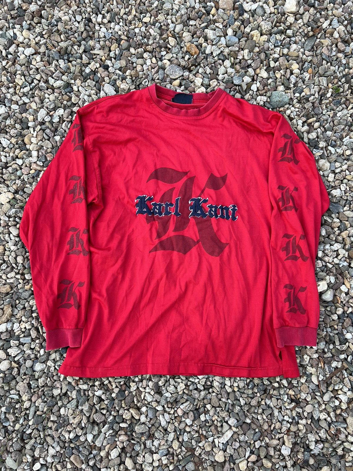 Karl Kani Karl Kani Vintage spellout sweatshirt Size US XL / EU 56 / 4 - 1 Thumbnail