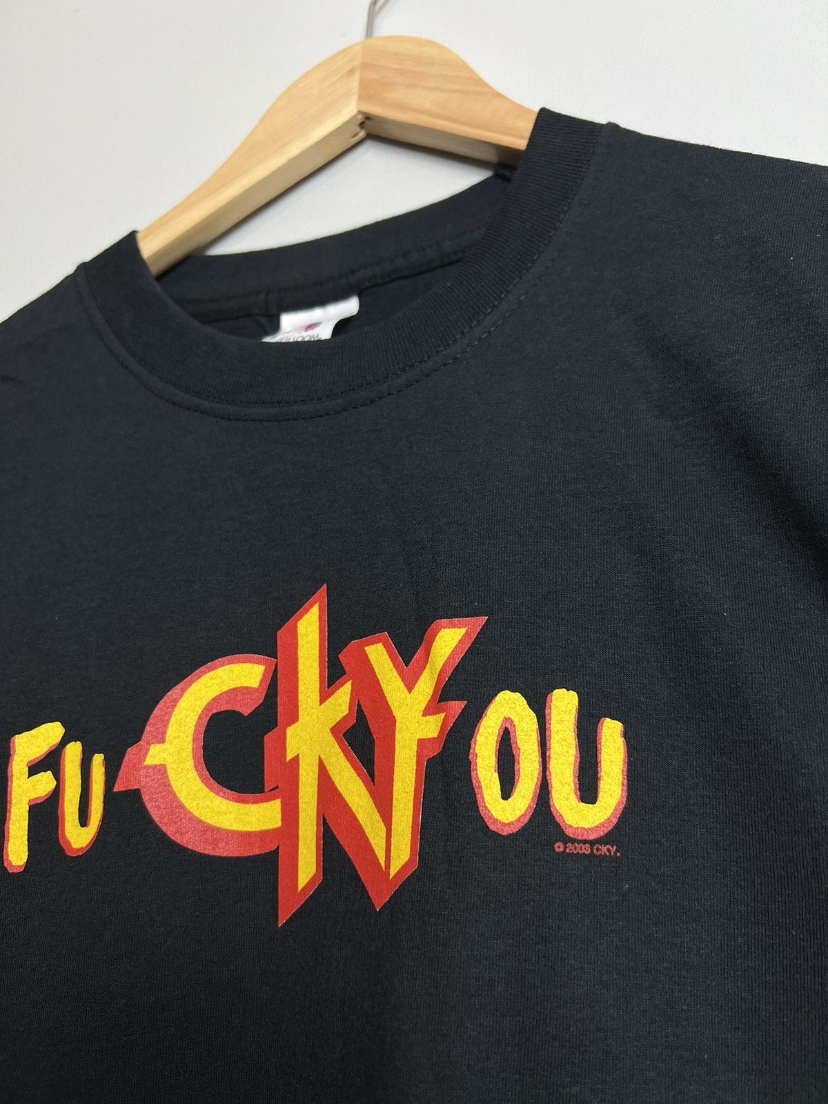 Band Tees VINTAGe CKY Band Fuck You 2003 Rock Band Tshirt Volcom Y2K Size US XL / EU 56 / 4 - 2 Thumbnail
