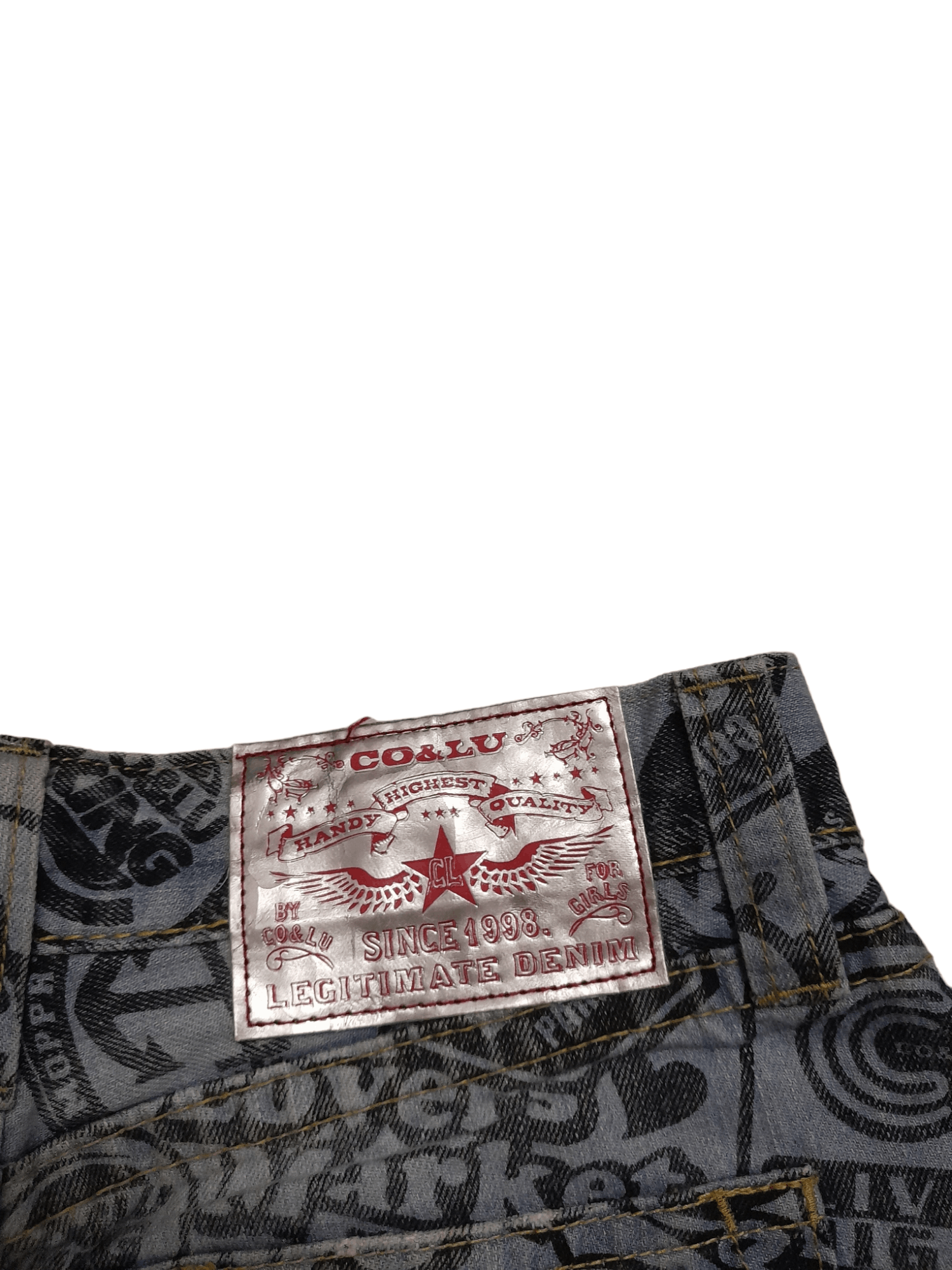 Other Co & Lu Allover Denim Like Hysteric Glamour (E966) w30 Size US 30 / EU 46 - 3 Thumbnail