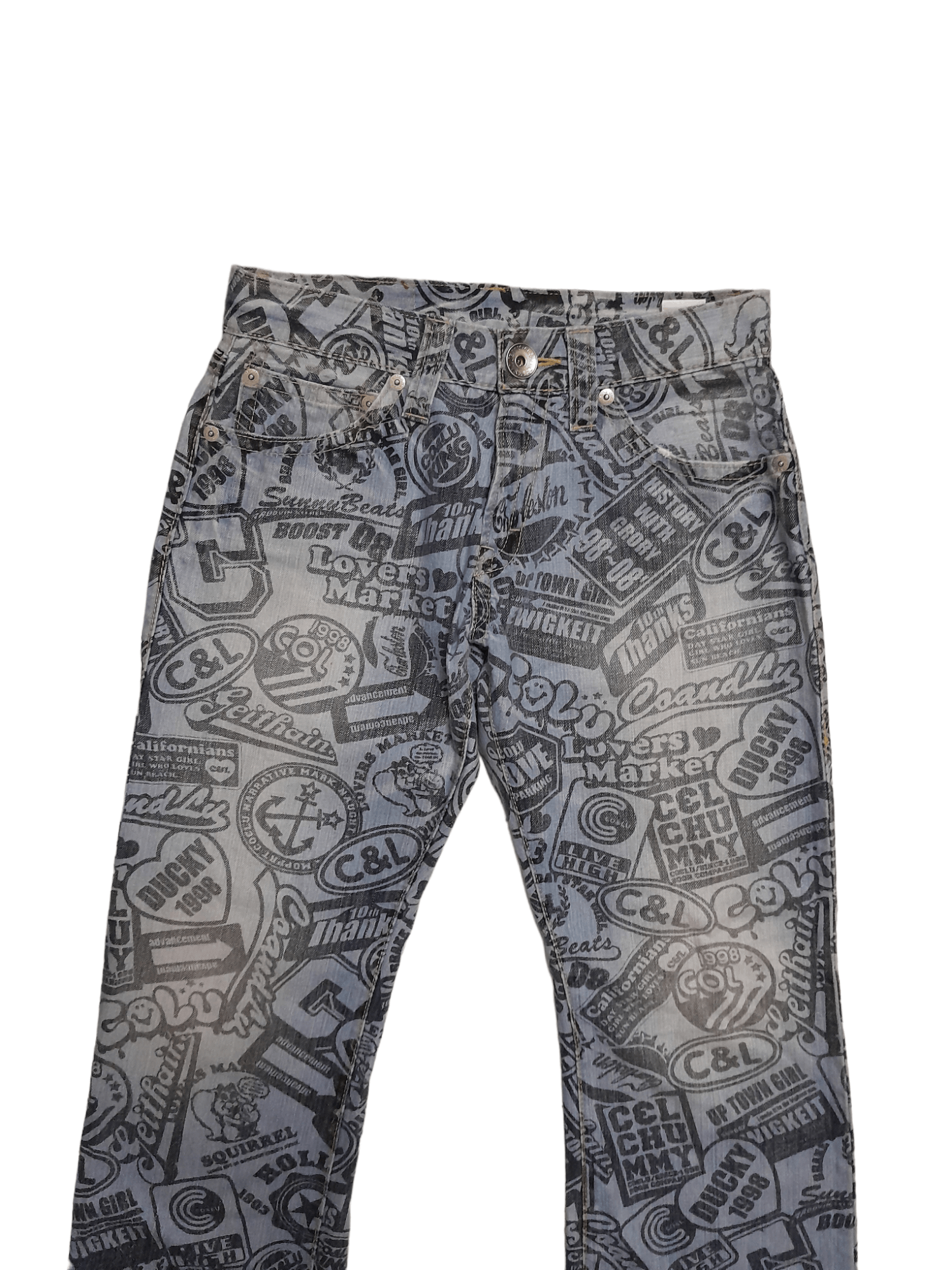 Other Co & Lu Allover Denim Like Hysteric Glamour (E966) w30 Size US 30 / EU 46 - 6 Thumbnail