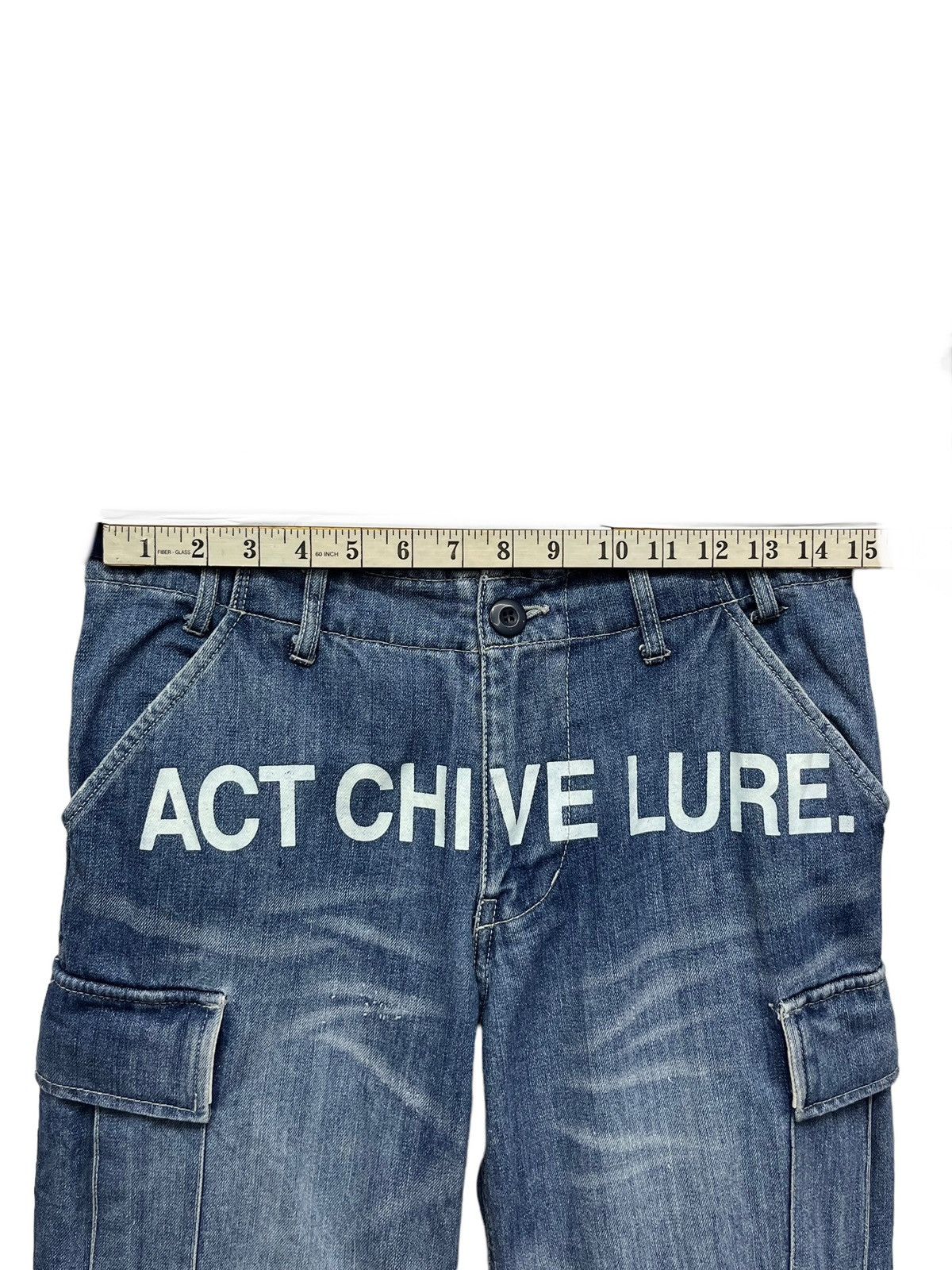 Art Comes First 💥DOPE🔥ACT CHIVE LURE. BY REDARK Double Knee Cargo Denim Size US 29 - 7 Thumbnail