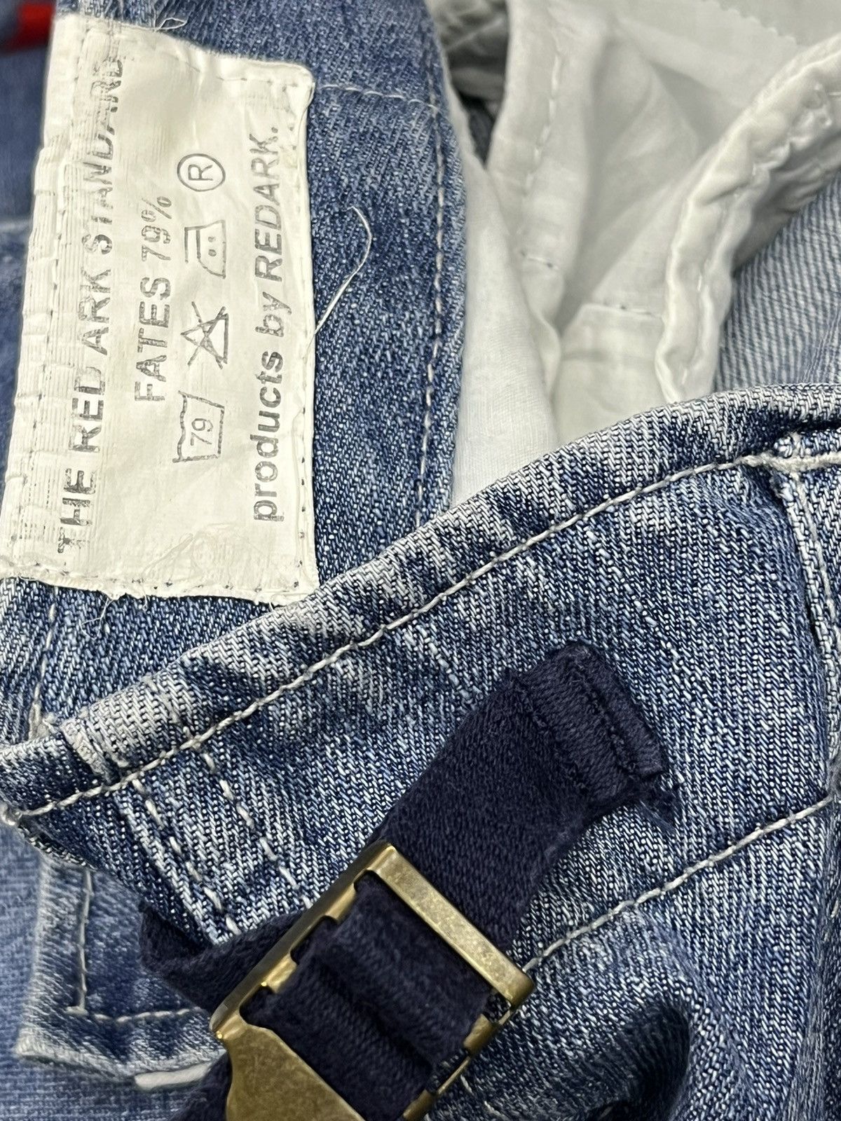 Art Comes First 💥DOPE🔥ACT CHIVE LURE. BY REDARK Double Knee Cargo Denim Size US 29 - 6 Thumbnail