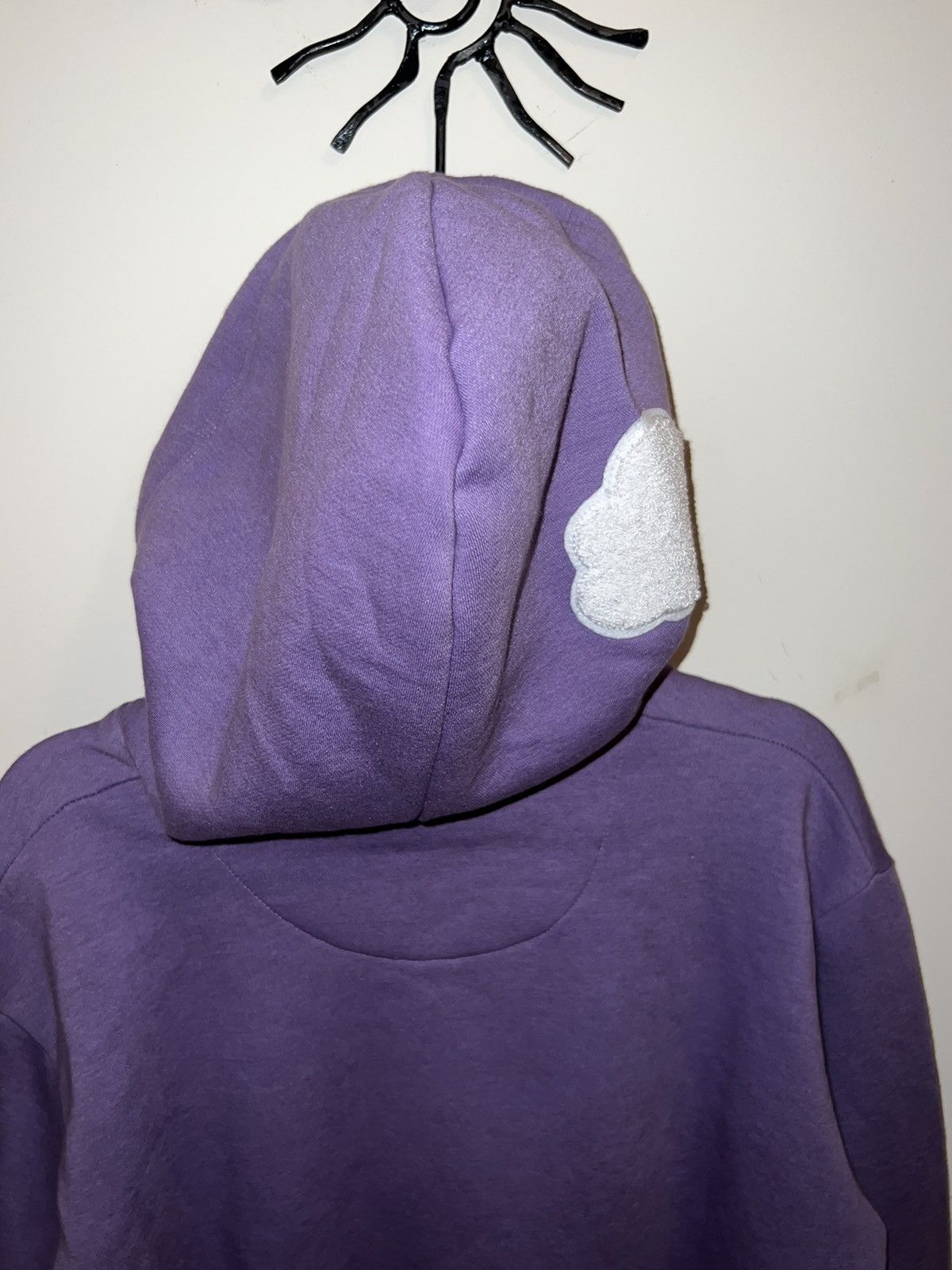 Purple cloud hoodie sale