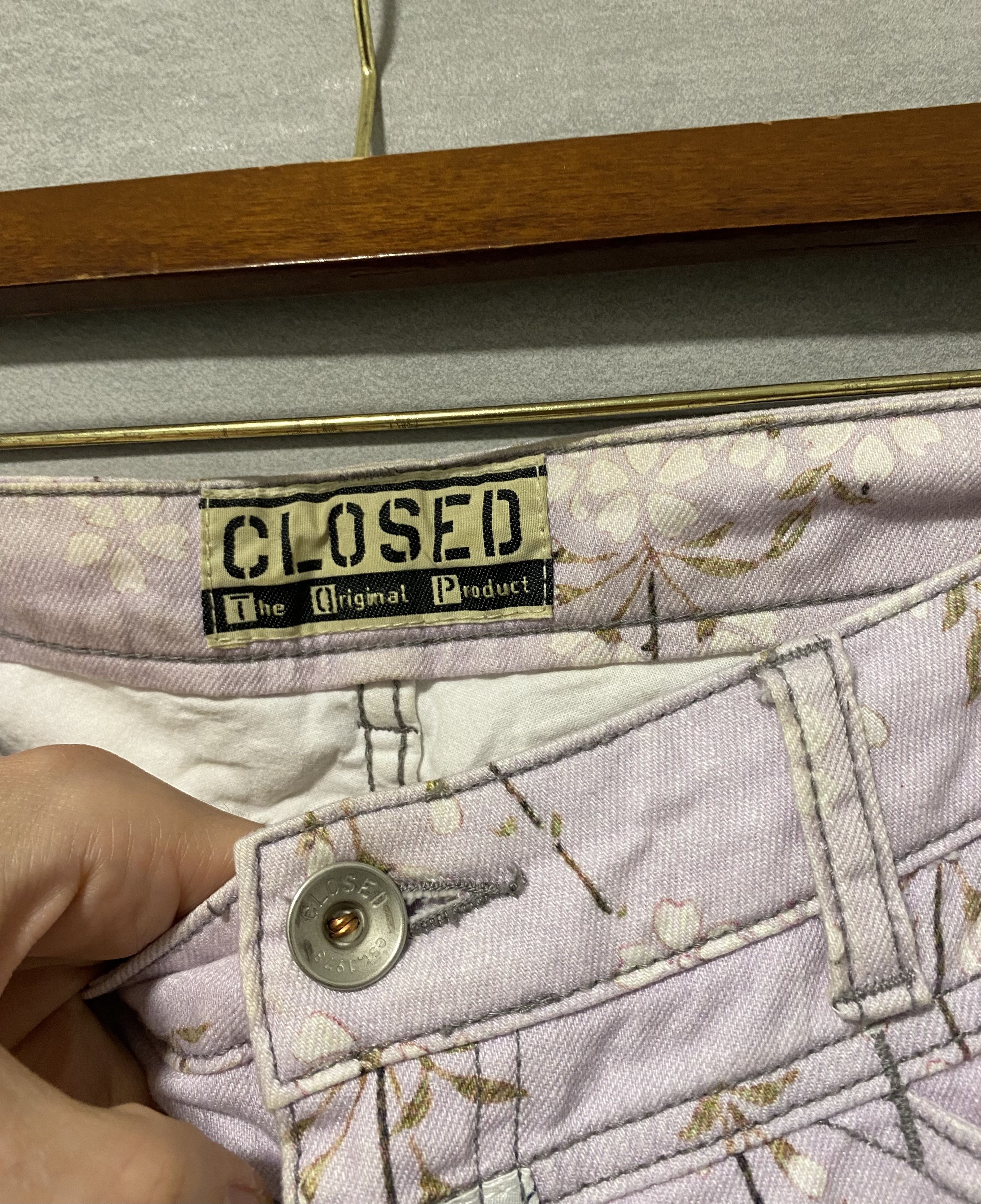 CLOSED × Japanese Brand Vintage Closed Japanese traditional print Jeans Size US 29 - 3 Thumbnail