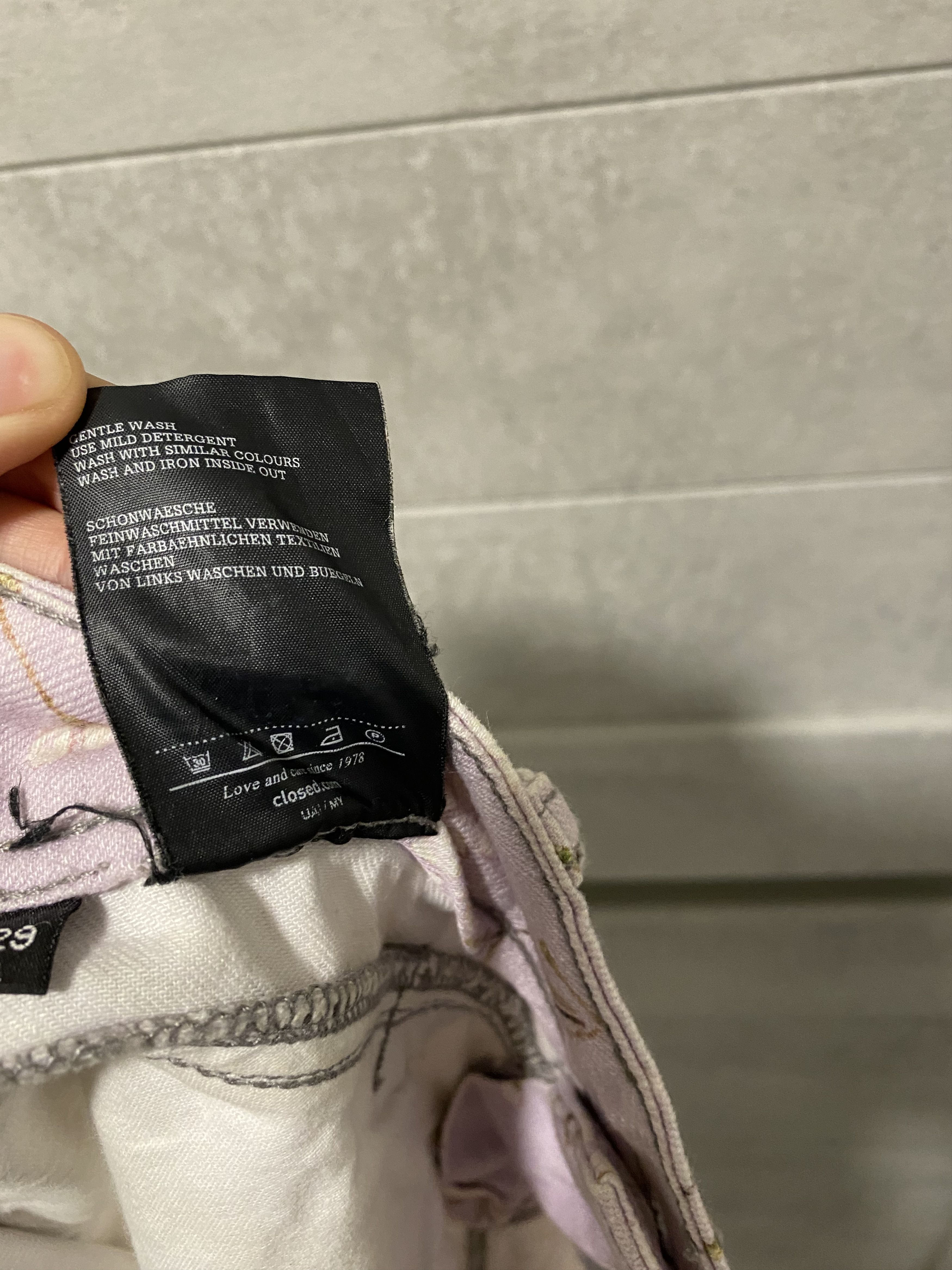 CLOSED × Japanese Brand Vintage Closed Japanese traditional print Jeans Size US 29 - 10 Thumbnail