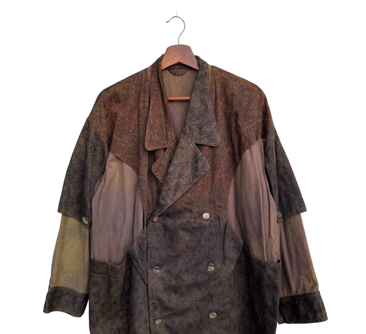 Vintage Vintage japan traditional mahaguru tye dye+paisley kapital Size US XL / EU 56 / 4 - 7 Thumbnail