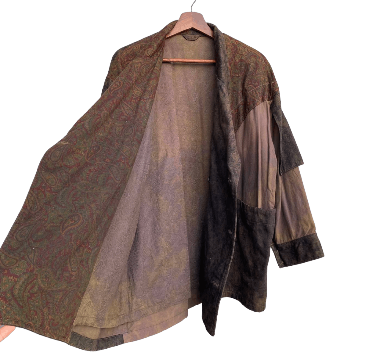 Vintage Vintage japan traditional mahaguru tye dye+paisley kapital Size US XL / EU 56 / 4 - 4 Thumbnail