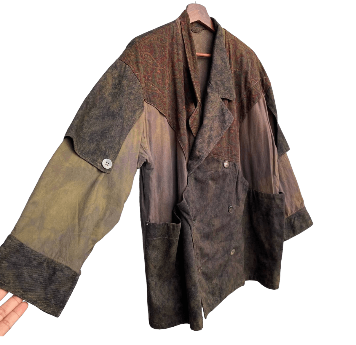 Vintage Vintage japan traditional mahaguru tye dye+paisley kapital Size US XL / EU 56 / 4 - 3 Thumbnail