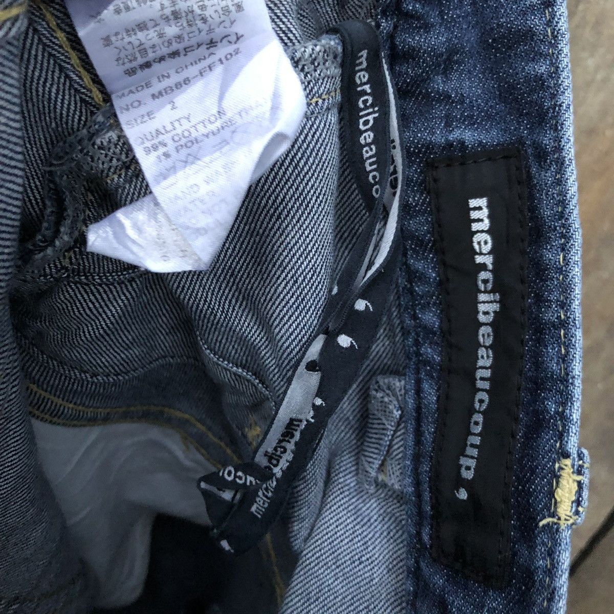 Issey Miyake Issey Miyake Mercibeaucop Denim Size US 32 / EU 48 - 12 Thumbnail