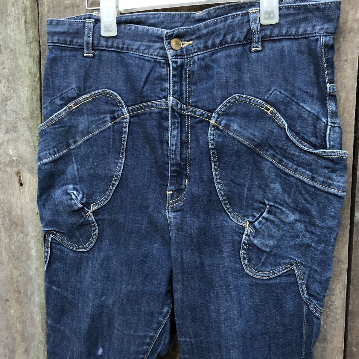 Issey Miyake Issey Miyake Mercibeaucop Denim Size US 32 / EU 48 - 3 Thumbnail