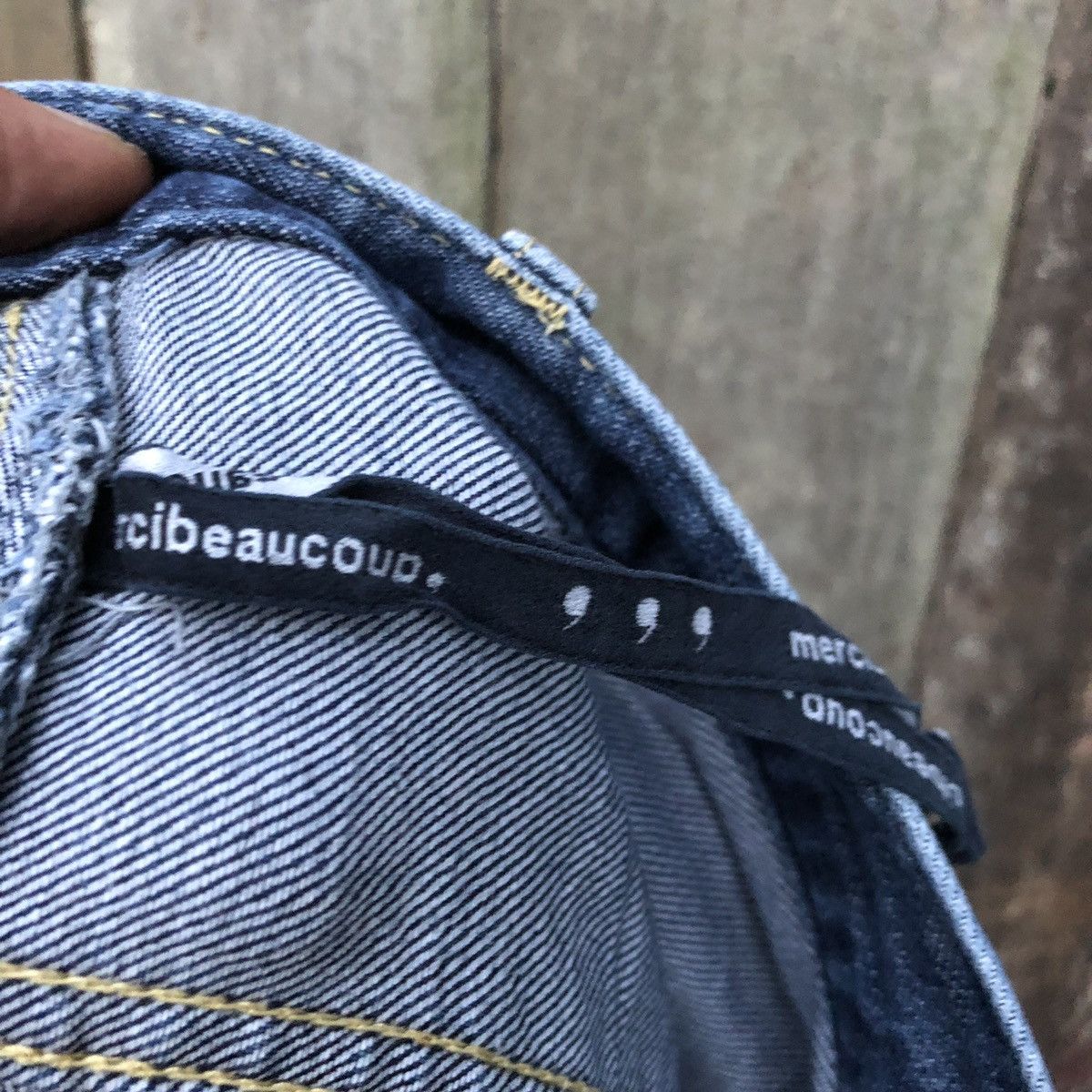 Issey Miyake Issey Miyake Mercibeaucop Denim Size US 32 / EU 48 - 11 Thumbnail