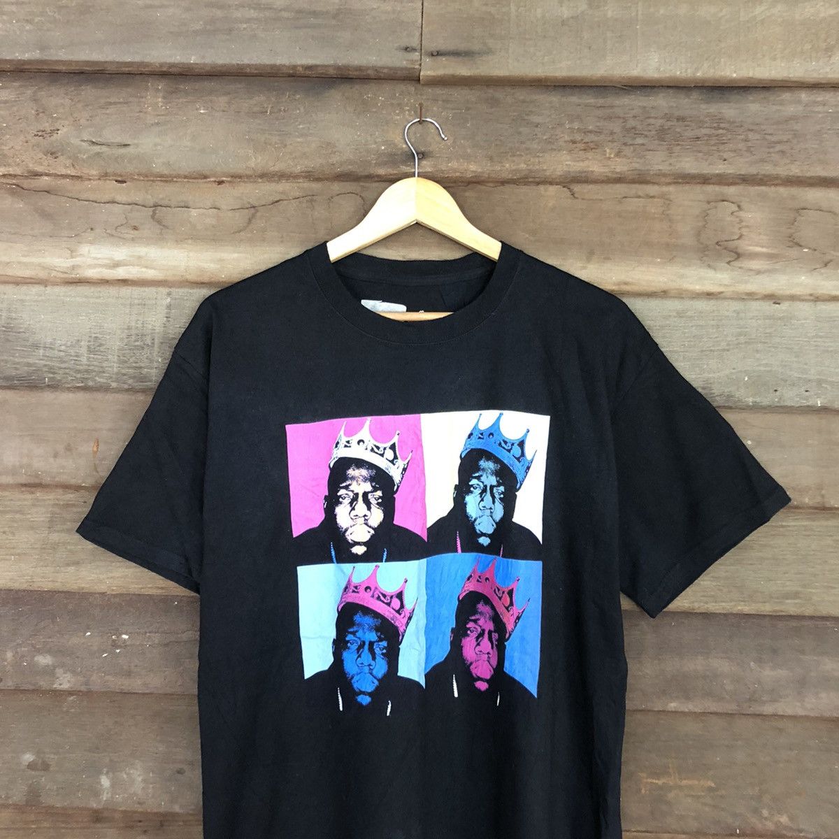 Chance The Rapper Notorius Big Hanes Black Short Sleeve Tshirt #3528 Size US L / EU 52-54 / 3 - 2 Thumbnail