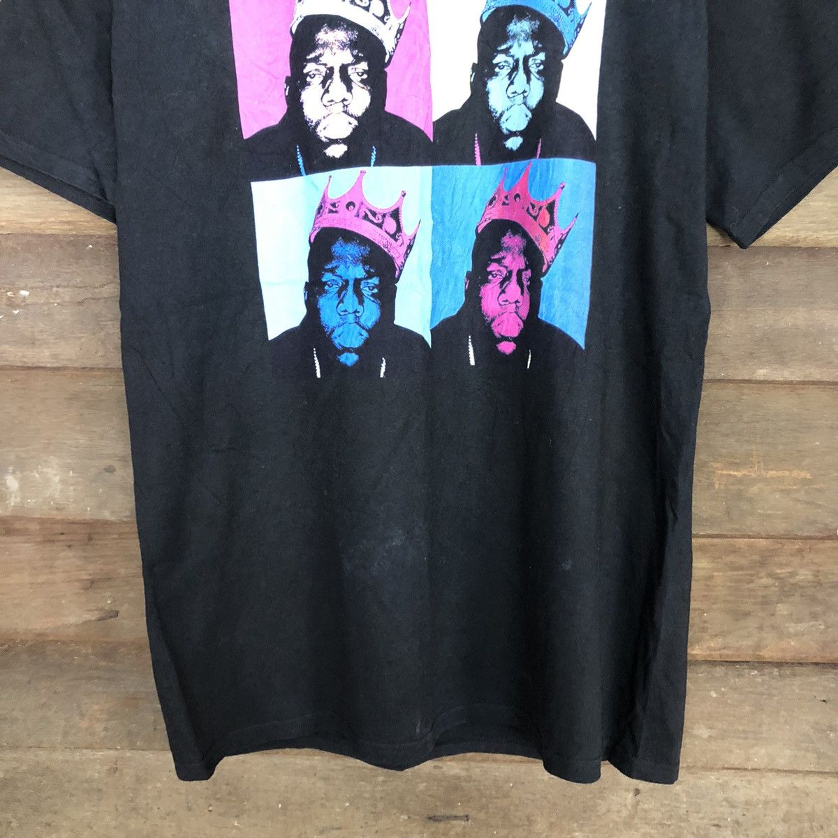 Chance The Rapper Notorius Big Hanes Black Short Sleeve Tshirt #3528 Size US L / EU 52-54 / 3 - 6 Thumbnail