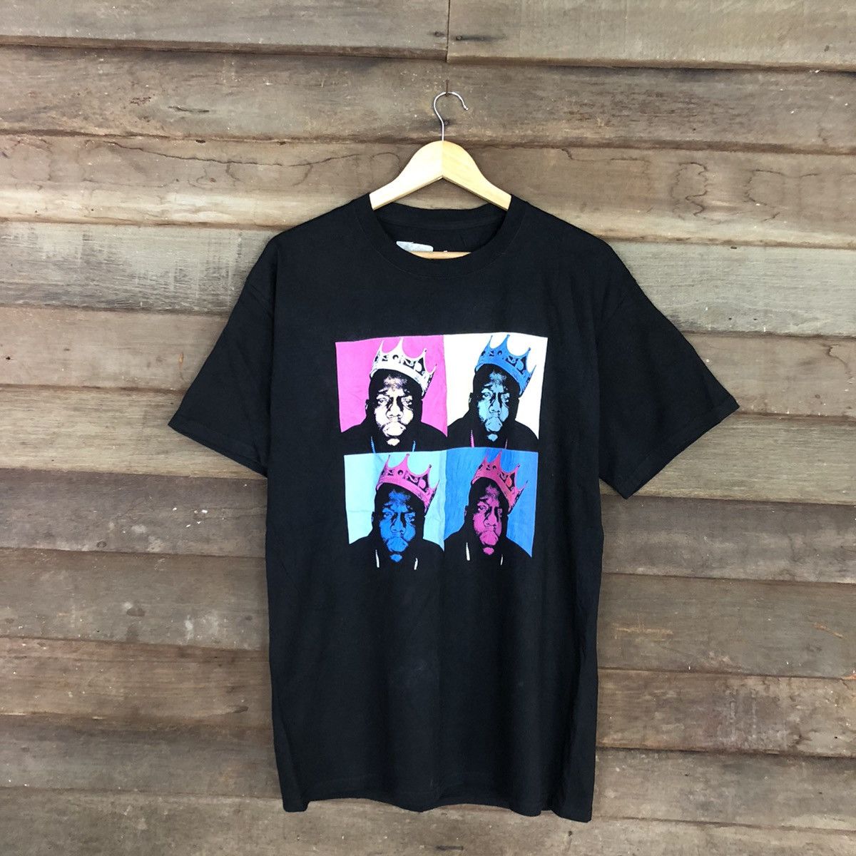 Chance The Rapper Notorius Big Hanes Black Short Sleeve Tshirt #3528 Size US L / EU 52-54 / 3 - 1 Thumbnail