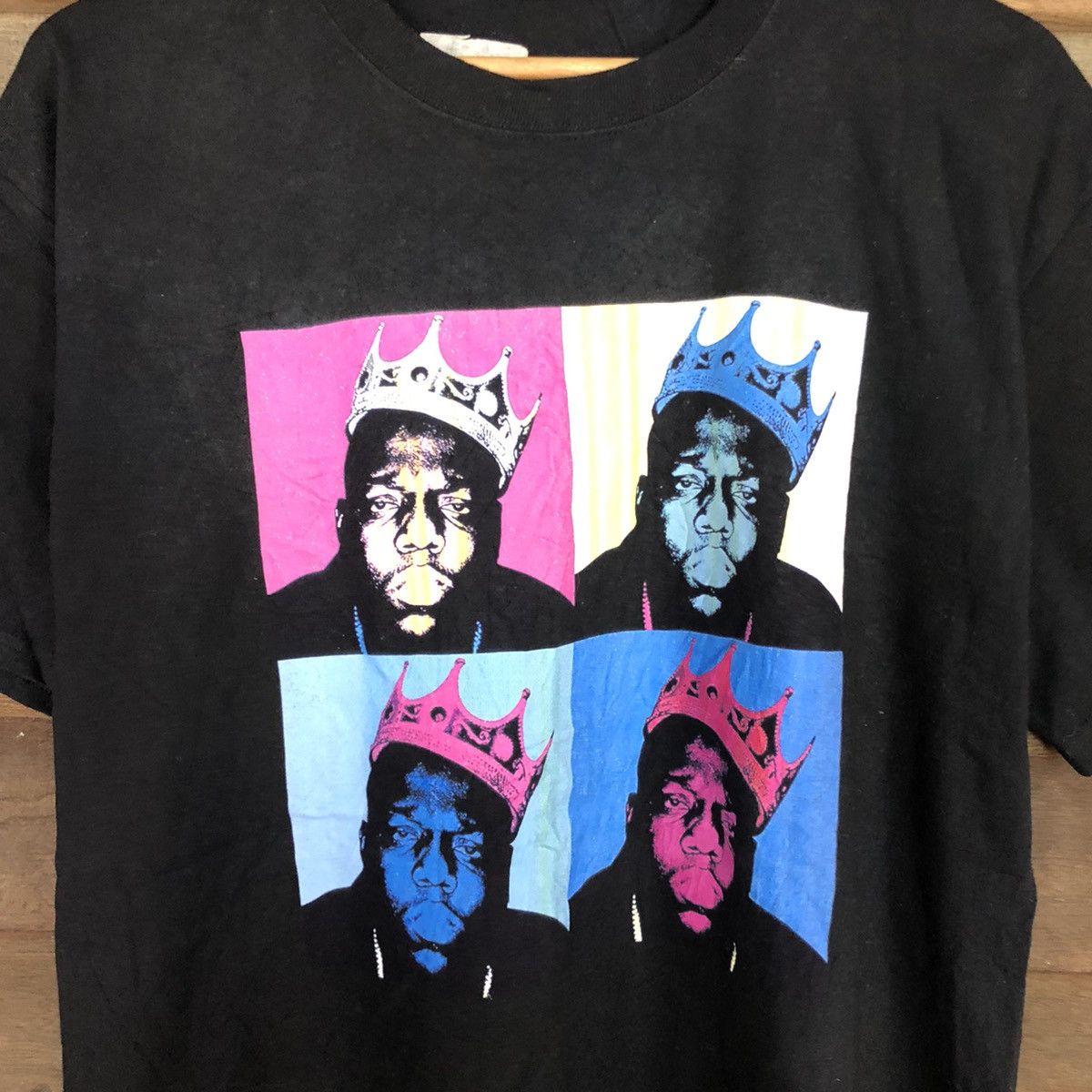 Chance The Rapper Notorius Big Hanes Black Short Sleeve Tshirt #3528 Size US L / EU 52-54 / 3 - 8 Thumbnail