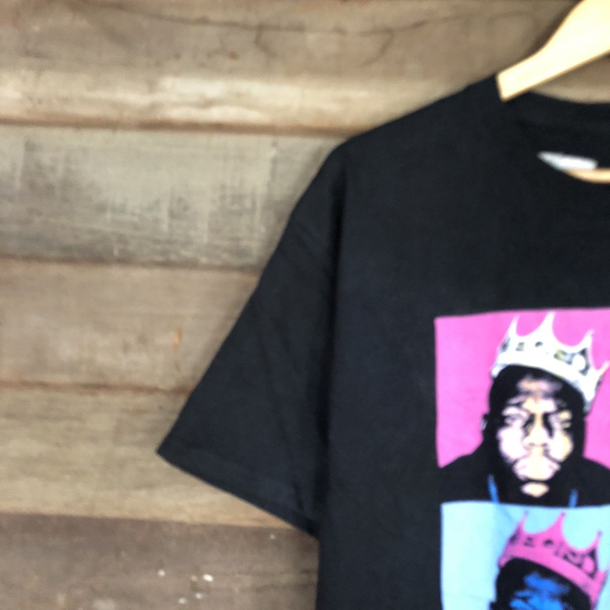 Chance The Rapper Notorius Big Hanes Black Short Sleeve Tshirt #3528 Size US L / EU 52-54 / 3 - 5 Thumbnail