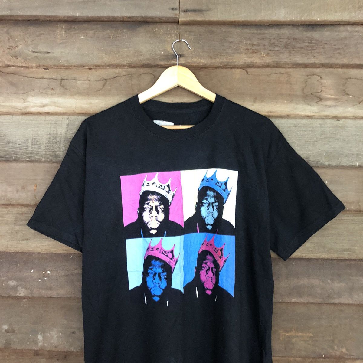 Chance The Rapper Notorius Big Hanes Black Short Sleeve Tshirt #3528 Size US L / EU 52-54 / 3 - 7 Thumbnail