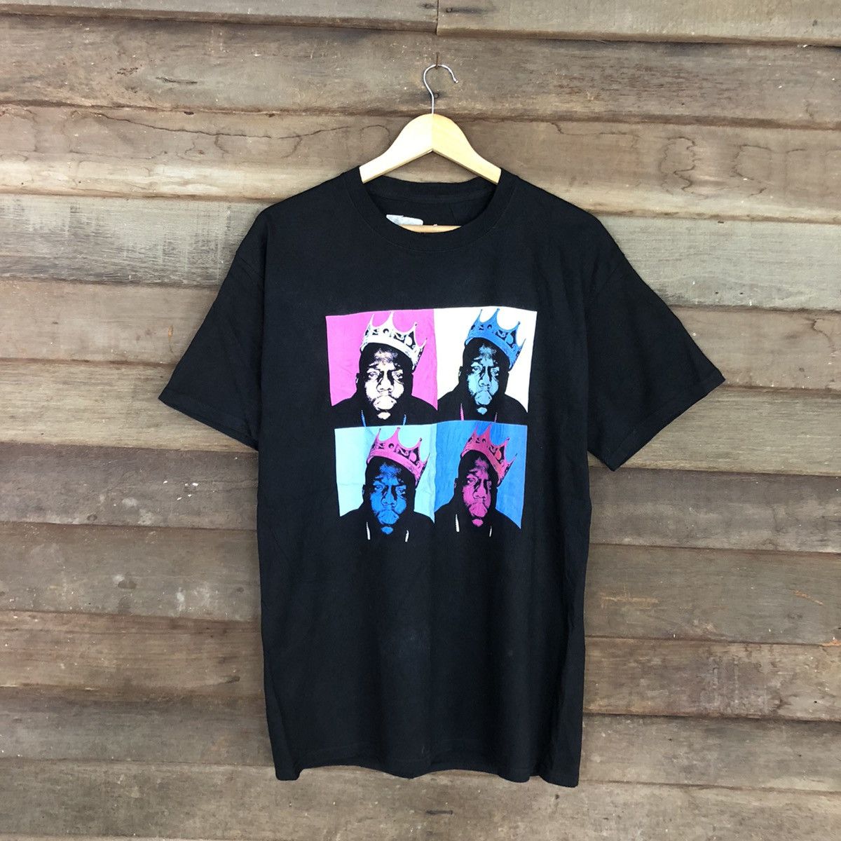 Chance The Rapper Notorius Big Hanes Black Short Sleeve Tshirt #3528 Size US L / EU 52-54 / 3 - 3 Thumbnail