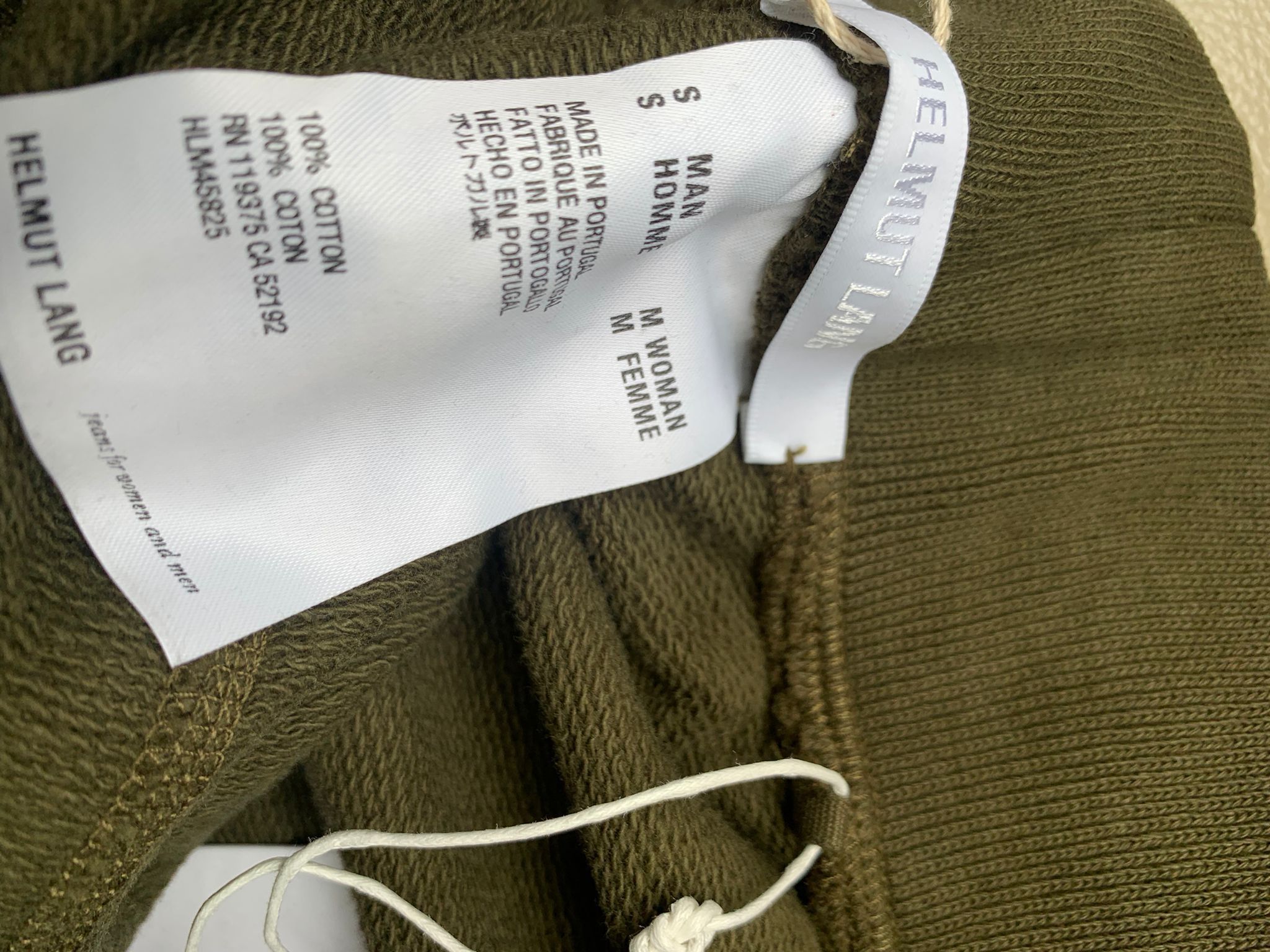 Helmut Lang Logo Sweat Pants Size US 30 / EU 46 - 11 Thumbnail