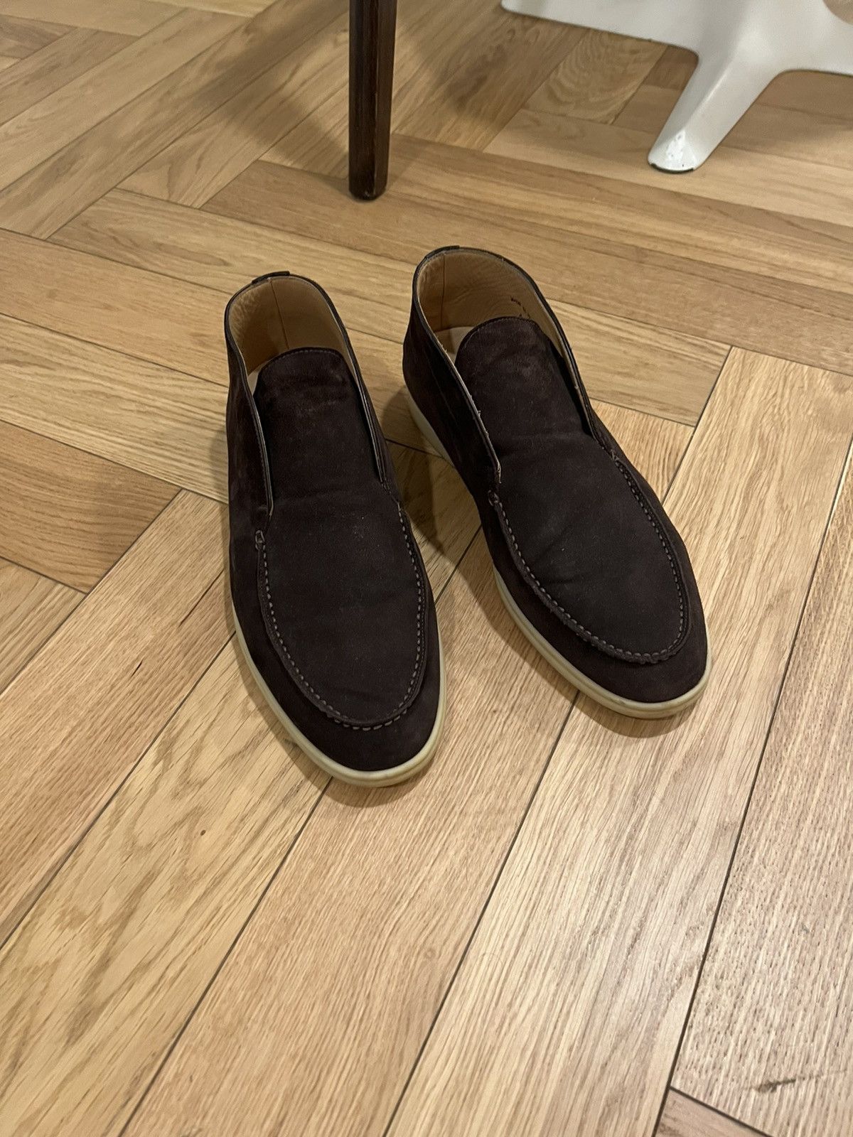 Loro Piana Chocolate Brown Open Walk by Loro Piana Size US 12.5 / EU 45-46 - 12 Thumbnail