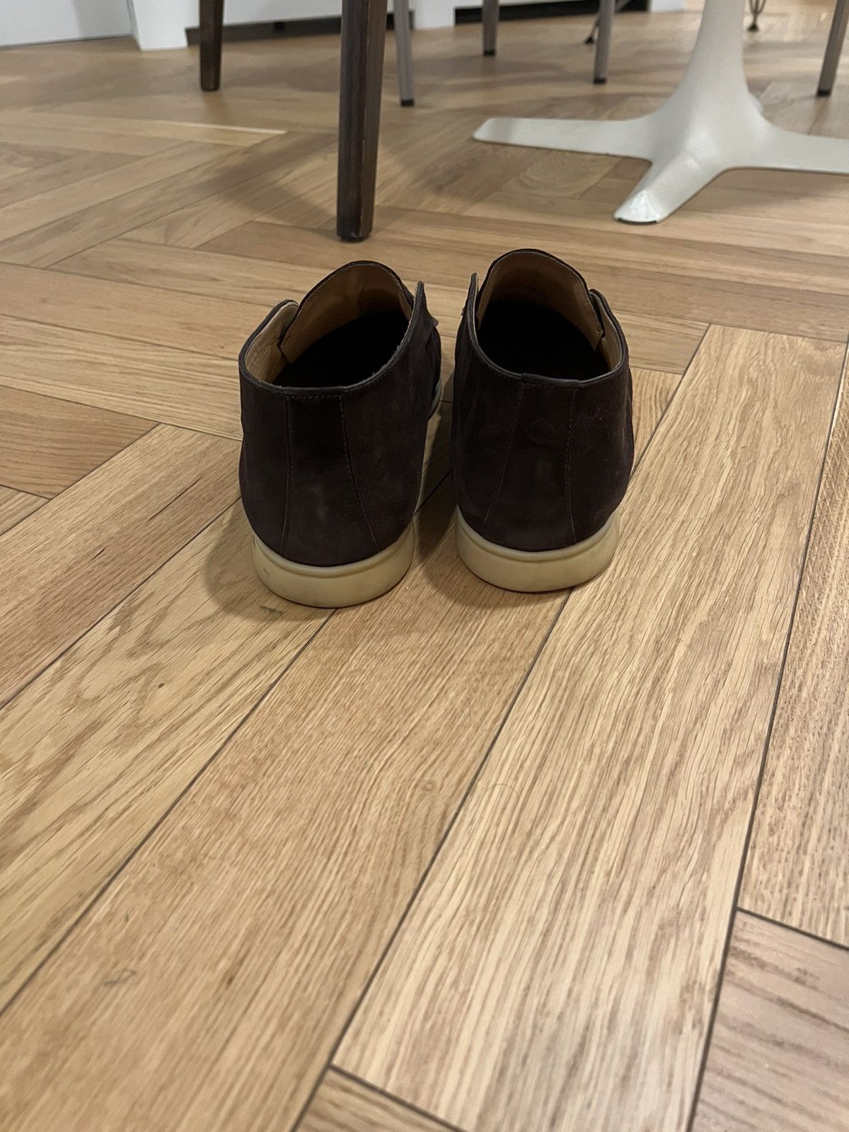 Loro Piana Chocolate Brown Open Walk by Loro Piana Size US 12.5 / EU 45-46 - 7 Thumbnail