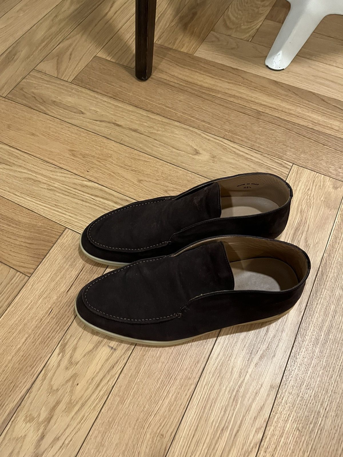 Loro Piana Chocolate Brown Open Walk by Loro Piana Size US 12.5 / EU 45-46 - 5 Thumbnail