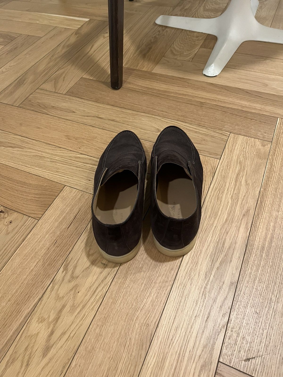 Loro Piana Chocolate Brown Open Walk by Loro Piana Size US 12.5 / EU 45-46 - 6 Thumbnail