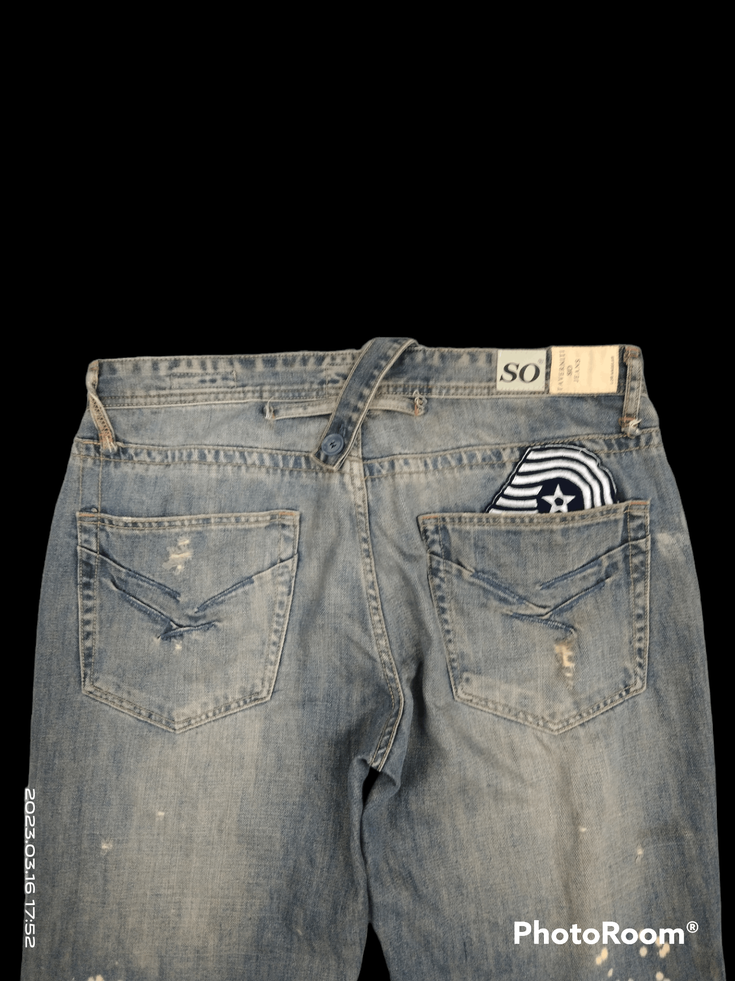 Rusty BAGGY SICK RUSTY TEVERNITI DENIM PANTS Size US 36 / EU 52 - 4 Thumbnail