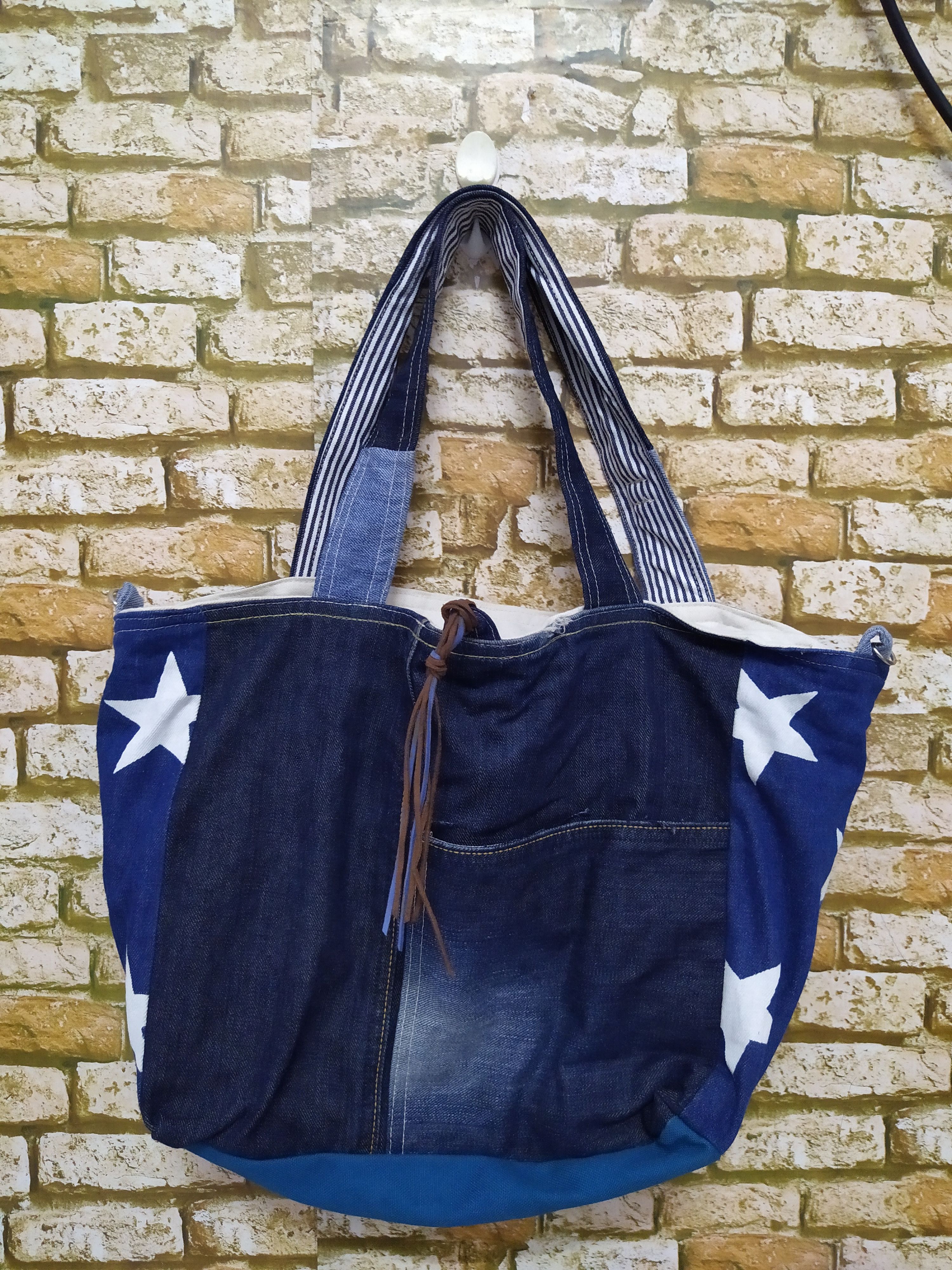 Lee LEE x PEANUTS DENIM TOTE BAG (C74) Size ONE SIZE - 7 Thumbnail