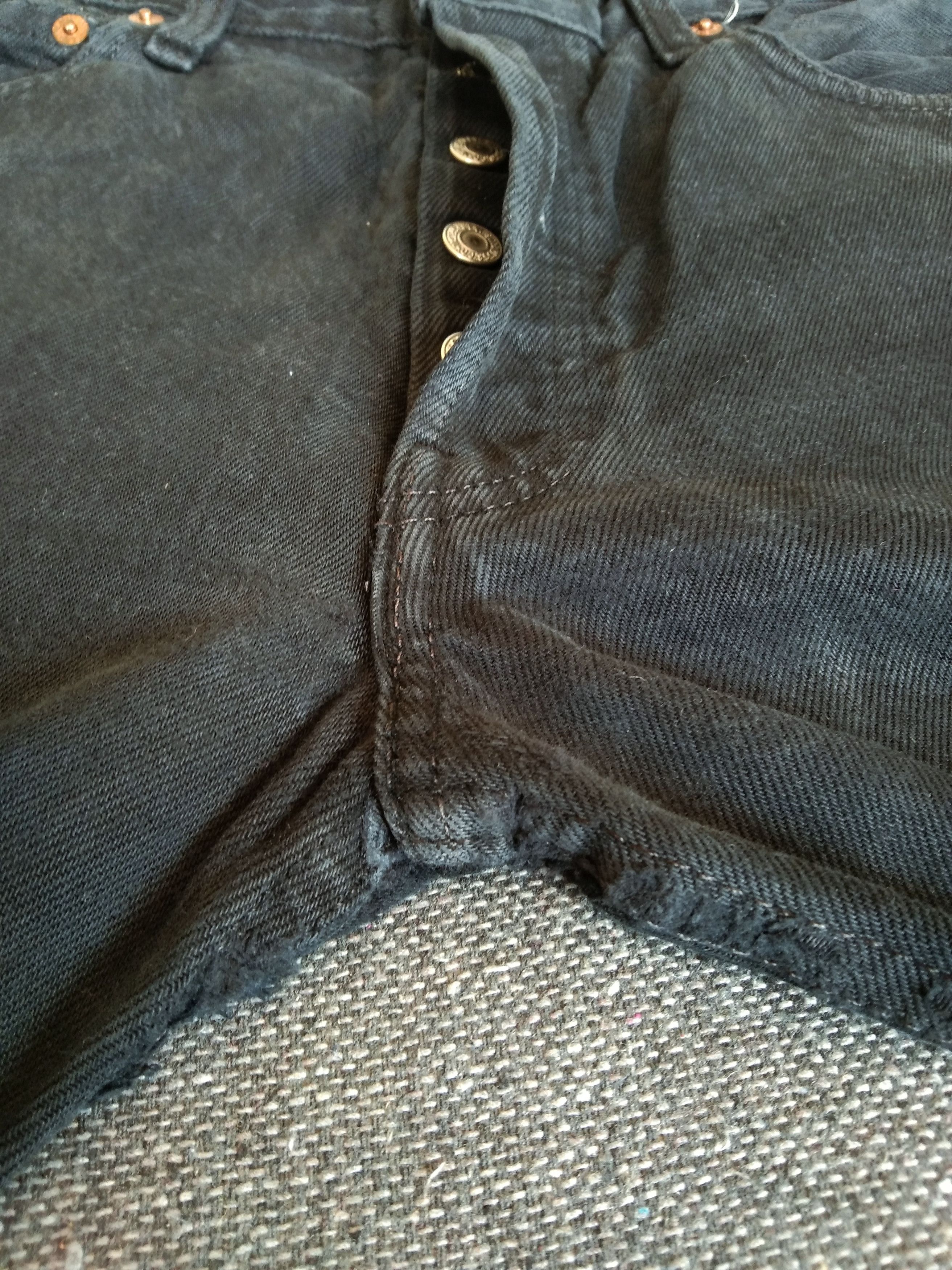 Levi's × Vintage Vintage Levis 501 Black Distressed Jeans 30x34 Size US 30 / EU 46 - 6 Thumbnail