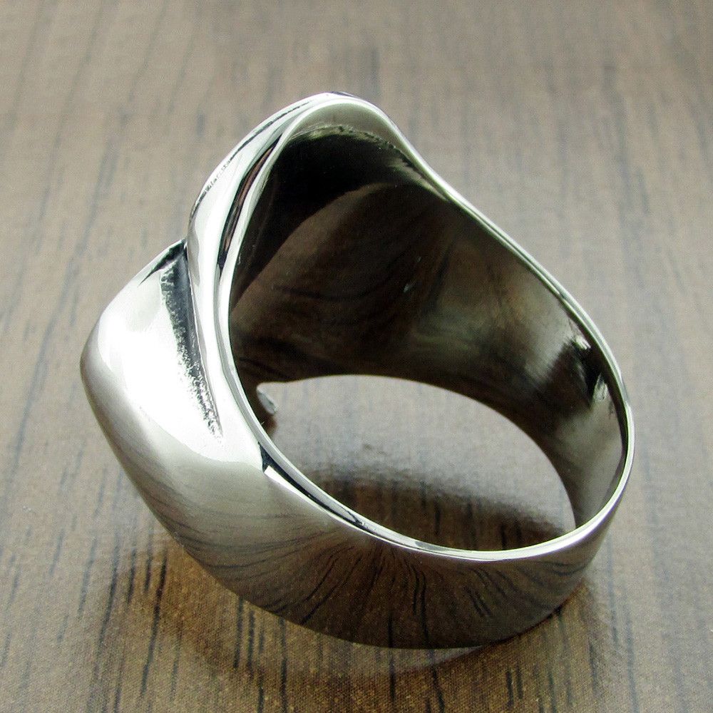 Jewelry Black Enamel Playing Cards Poker Club Ring Size ONE SIZE - 3 Thumbnail