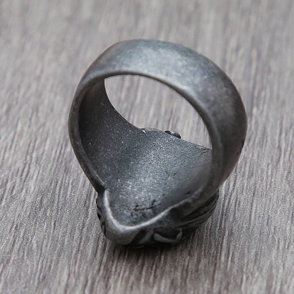 Jewelry Gothic Nightclub Heart Ring Size ONE SIZE - 3 Thumbnail