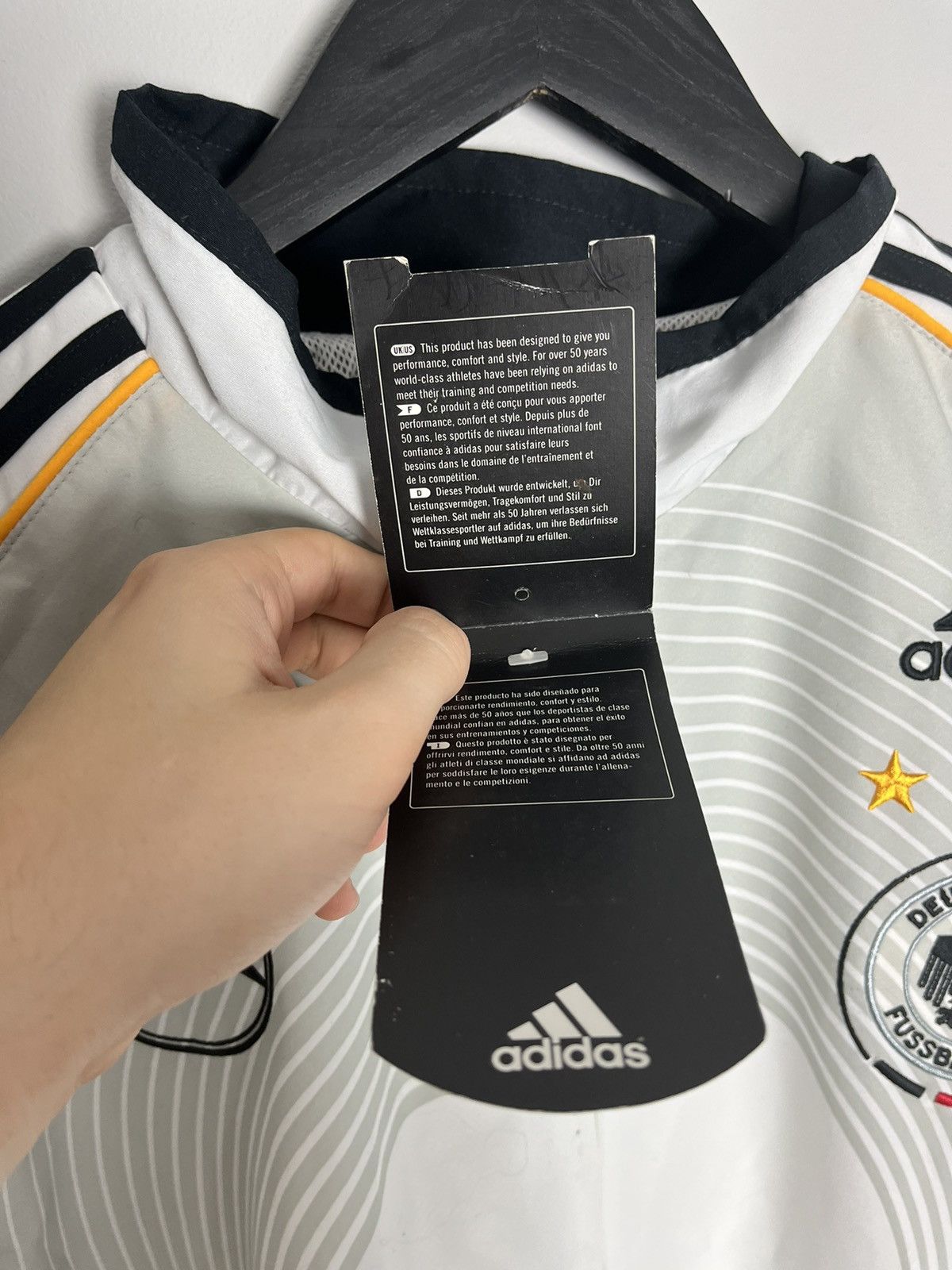 Vintage 🔥 RARE 2005 ADIDAS MERCEDES BENZ DEUTSCHLAND TRACKSUIT Size US L / EU 52-54 / 3 - 5 Thumbnail