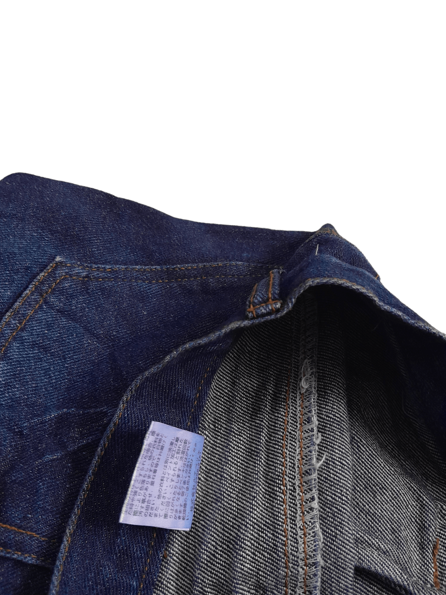 Japanese Brand Members Distressed Denim Japan (E492) waist 27 Size US 27 - 8 Thumbnail