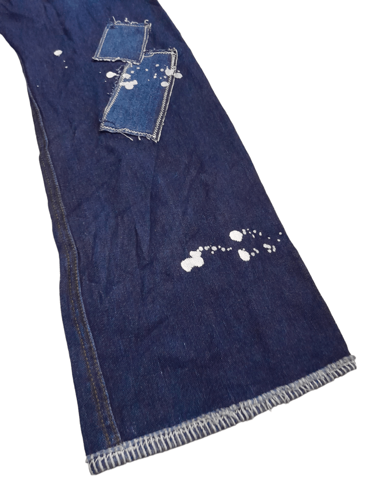 Japanese Brand Members Distressed Denim Japan (E492) waist 27 Size US 27 - 6 Thumbnail