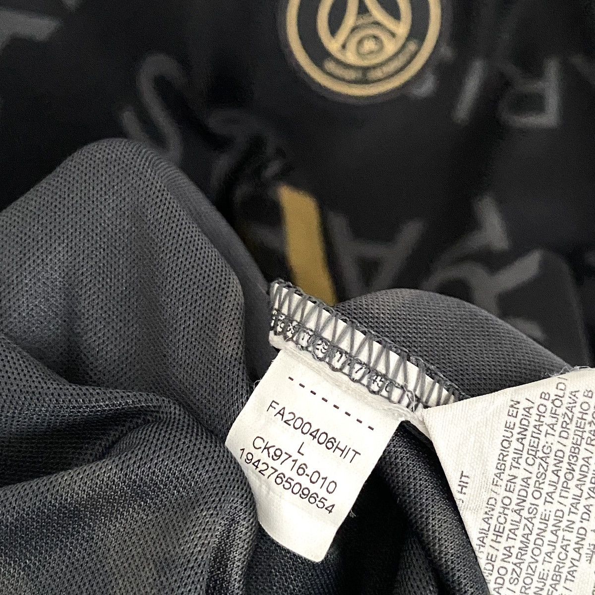 Jordan Brand × Nike 2020 2021 PSG Paris UCL Pre Match Jordan Soccer Jersey Size US L / EU 52-54 / 3 - 6 Thumbnail