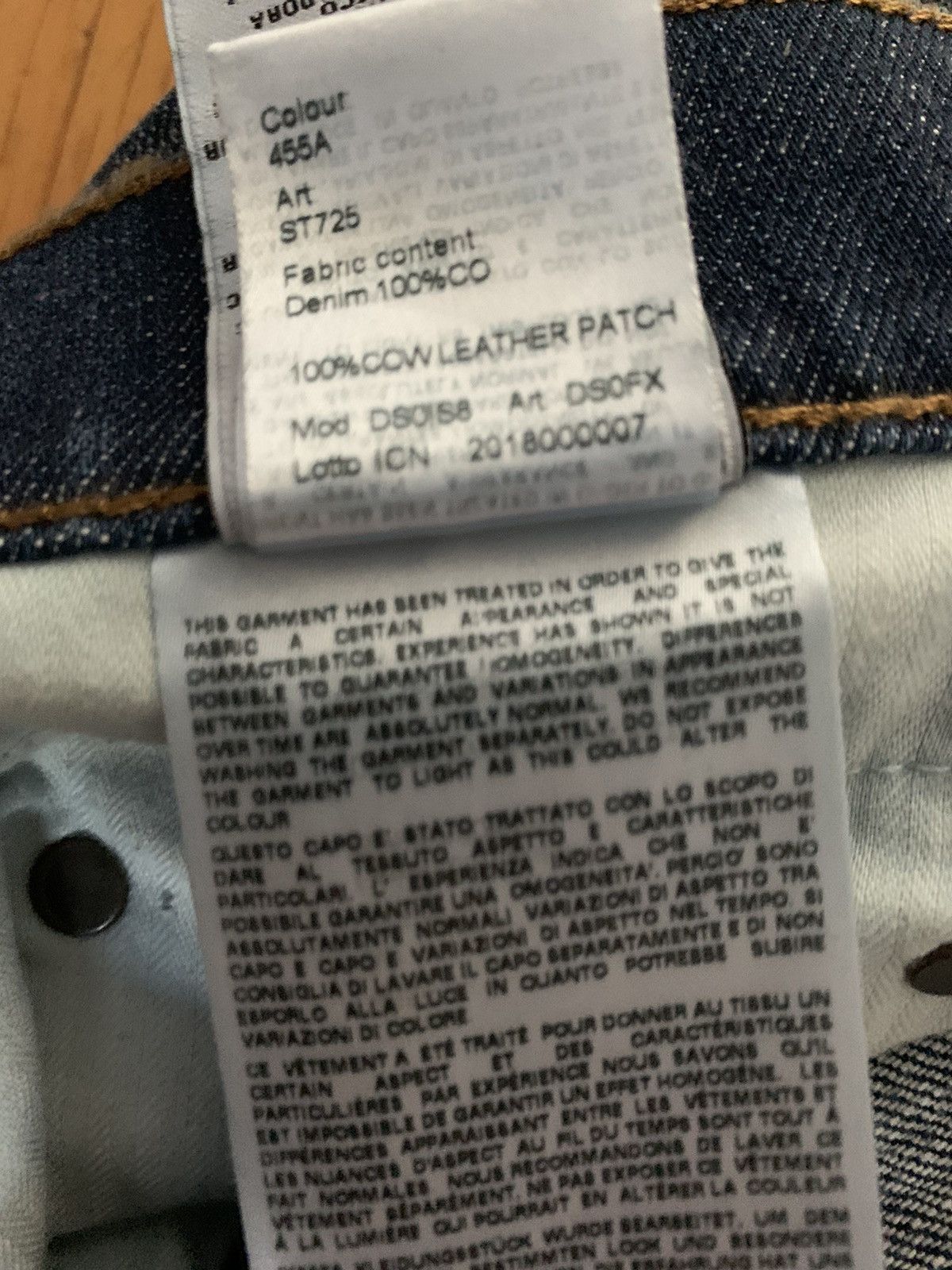 R13 $600+ Boy jeans, ripped, distressed, Italy, Japanese denim Size US 32 / EU 48 - 18 Thumbnail