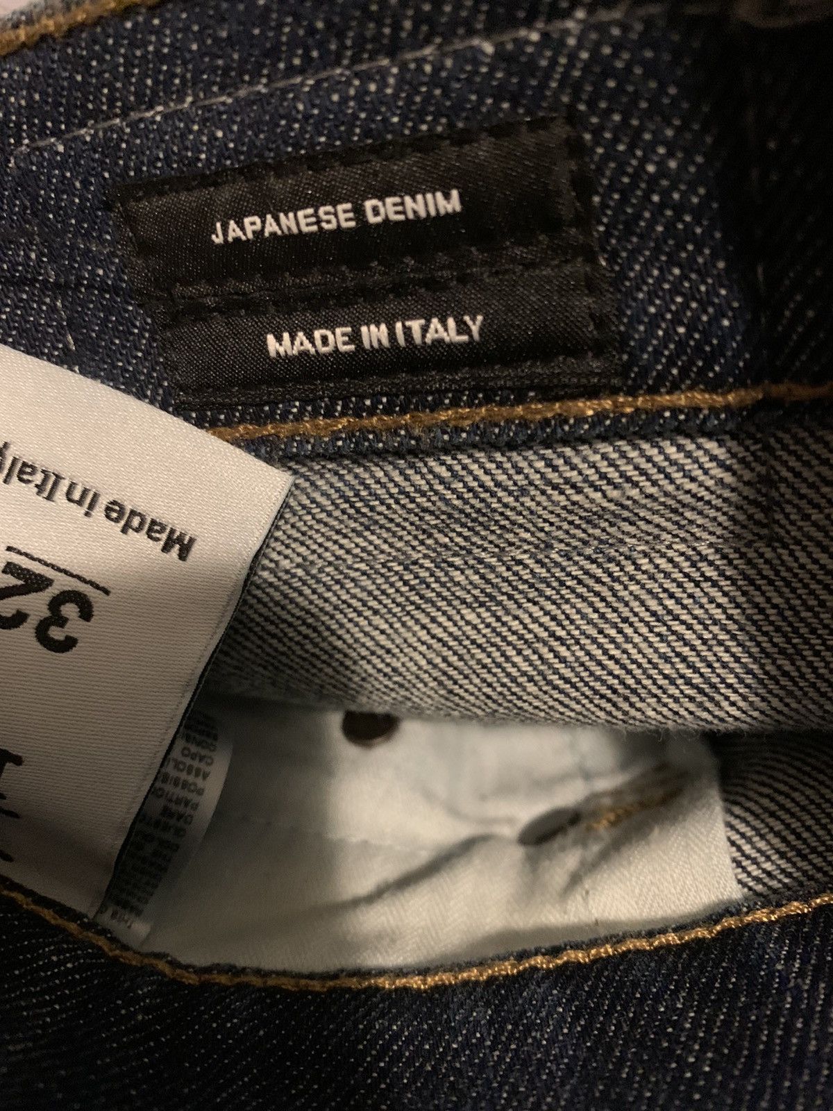 R13 $600+ Boy jeans, ripped, distressed, Italy, Japanese denim Size US 32 / EU 48 - 19 Thumbnail