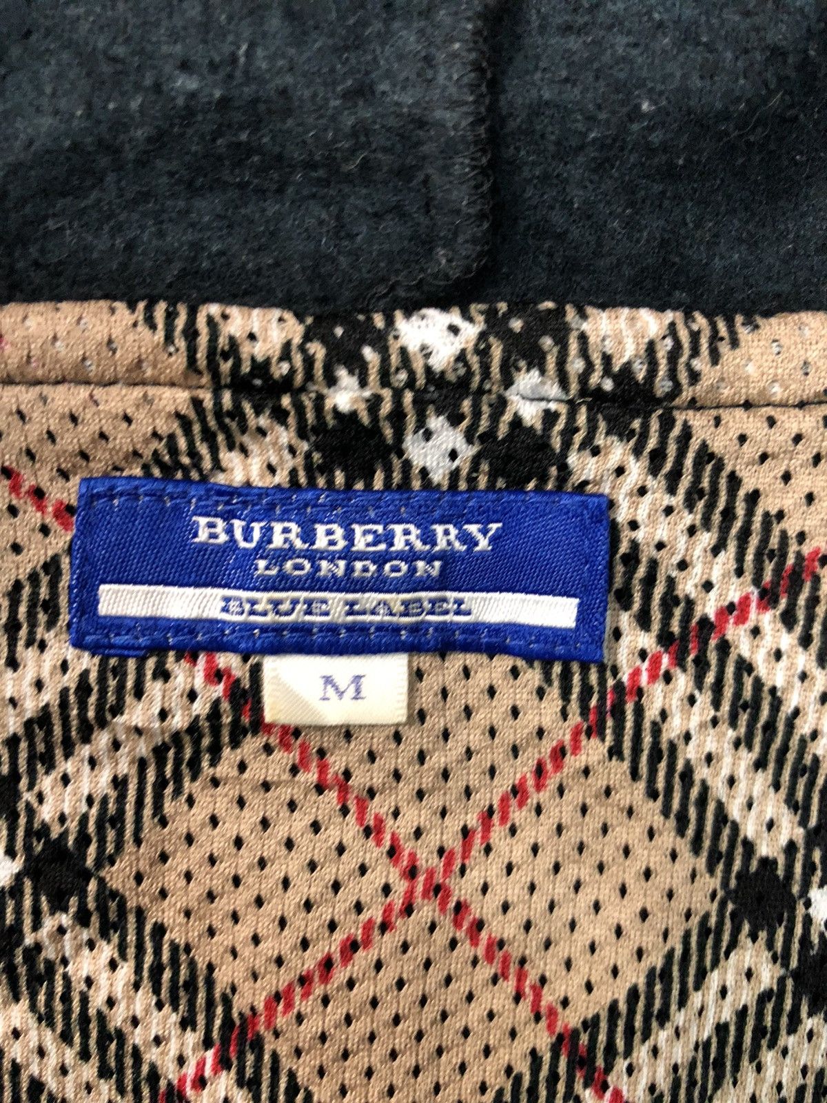 Burberry × Vintage VINTAGE BURBERRY LONDON BLUE LABEL FLEECE HOODIE Size US S / EU 44-46 / 1 - 5 Thumbnail