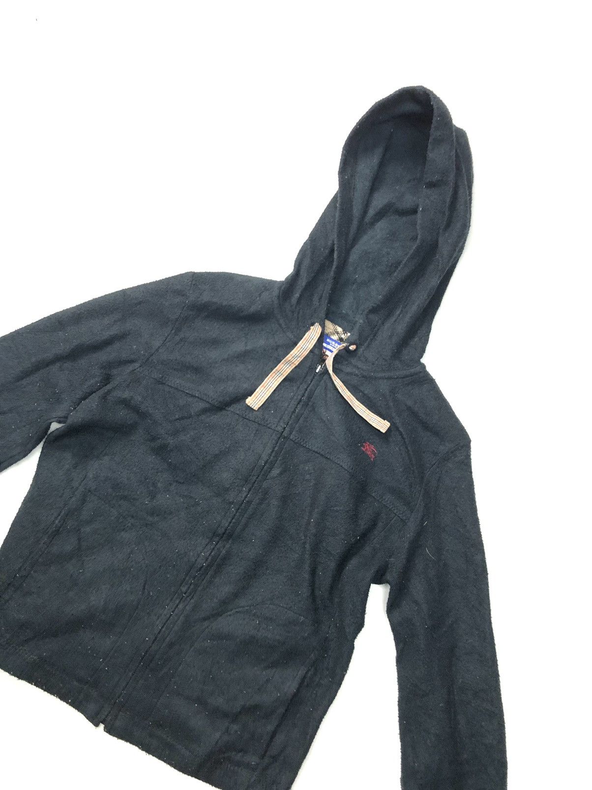 Burberry × Vintage VINTAGE BURBERRY LONDON BLUE LABEL FLEECE HOODIE Size US S / EU 44-46 / 1 - 1 Thumbnail