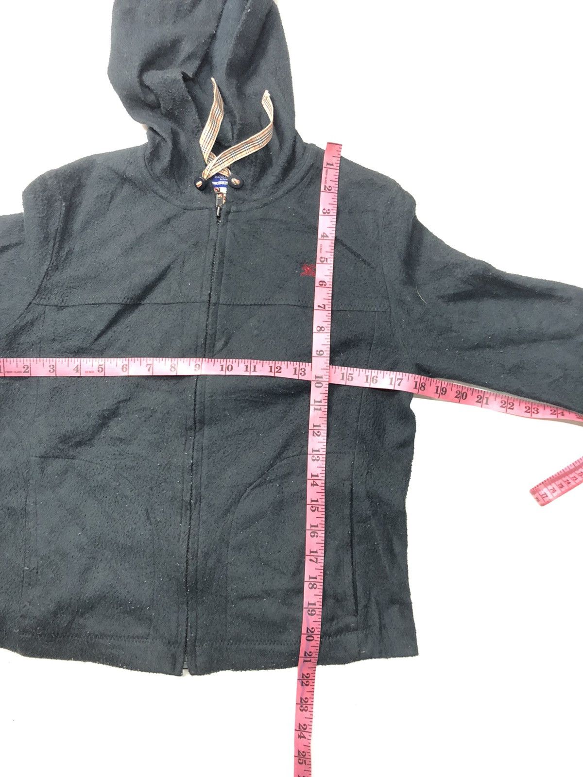 Burberry × Vintage VINTAGE BURBERRY LONDON BLUE LABEL FLEECE HOODIE Size US S / EU 44-46 / 1 - 13 Thumbnail